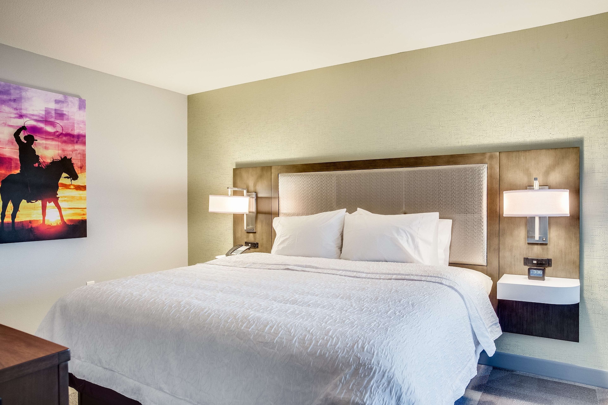 Suite, King Bed, City View, Sofa