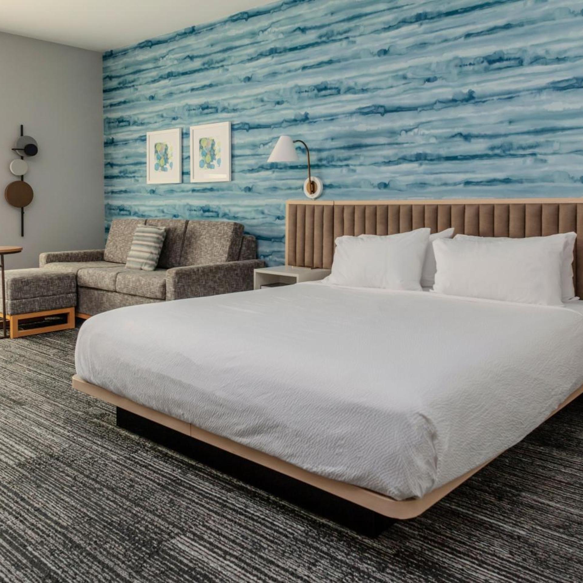 استوديو بسرير كينج مع أريكة، TownePlace Suites Chesterfield 2/5