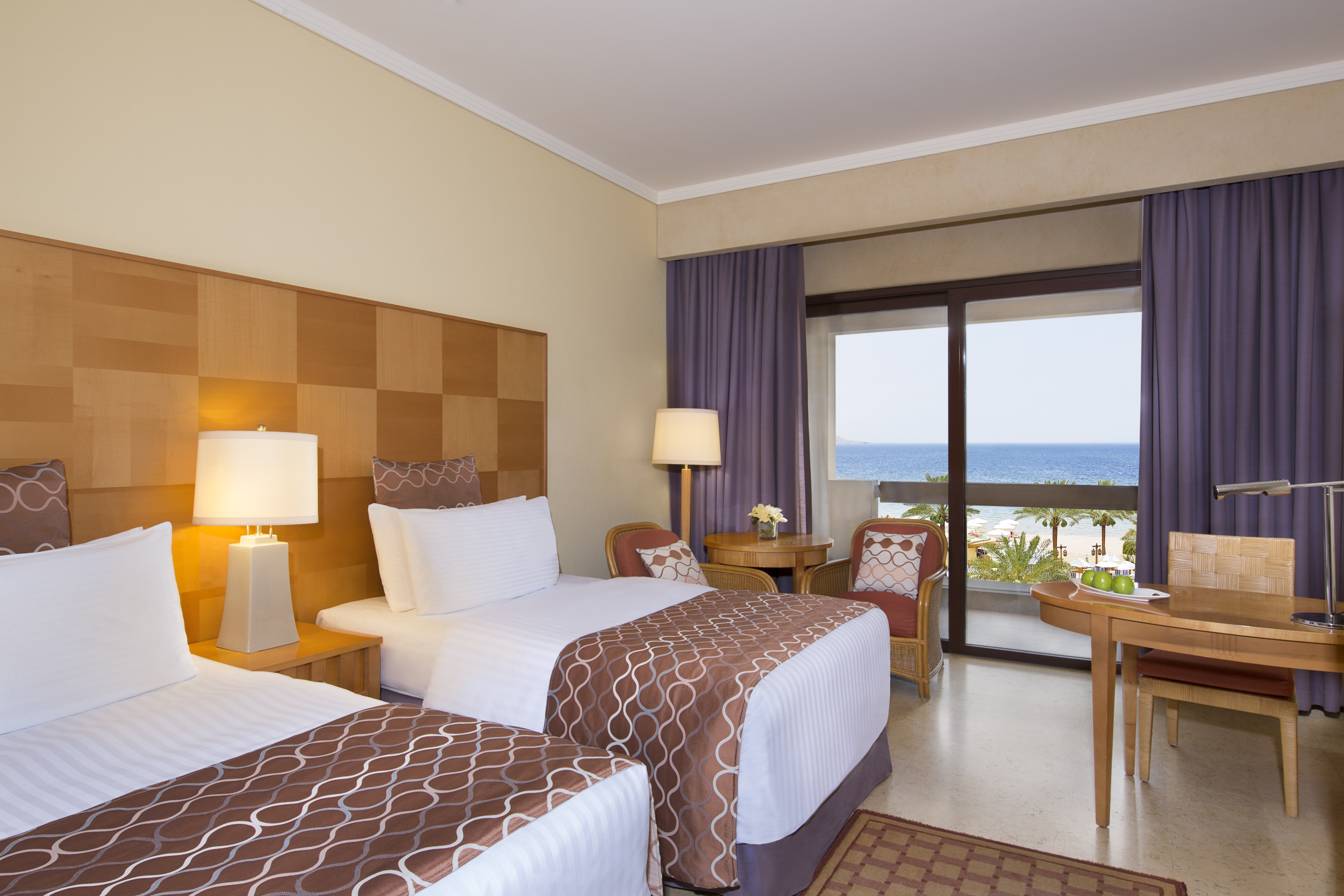 Premium, Twin Beds, Sea View, Smoking