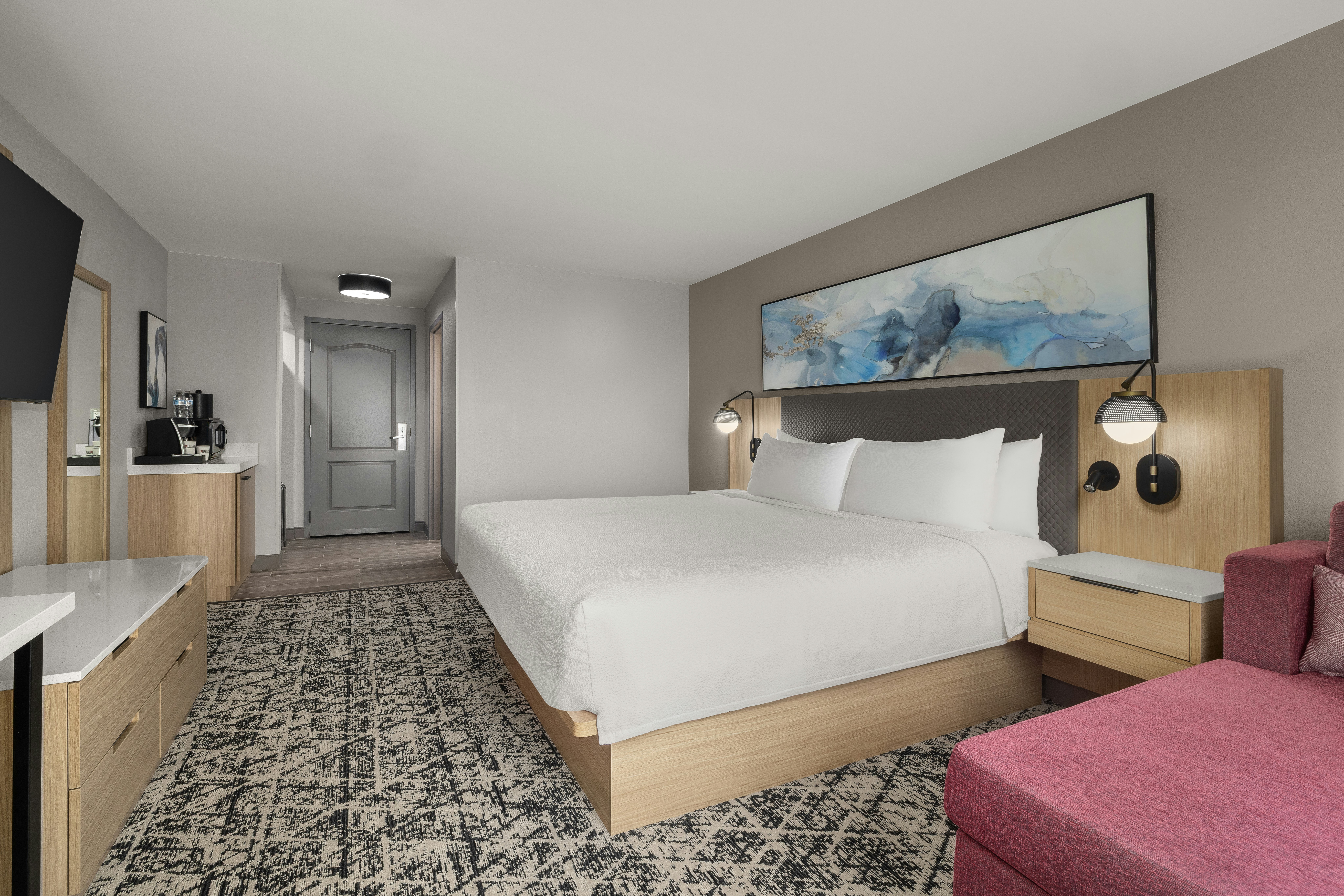 Room, King Bed, Peloton