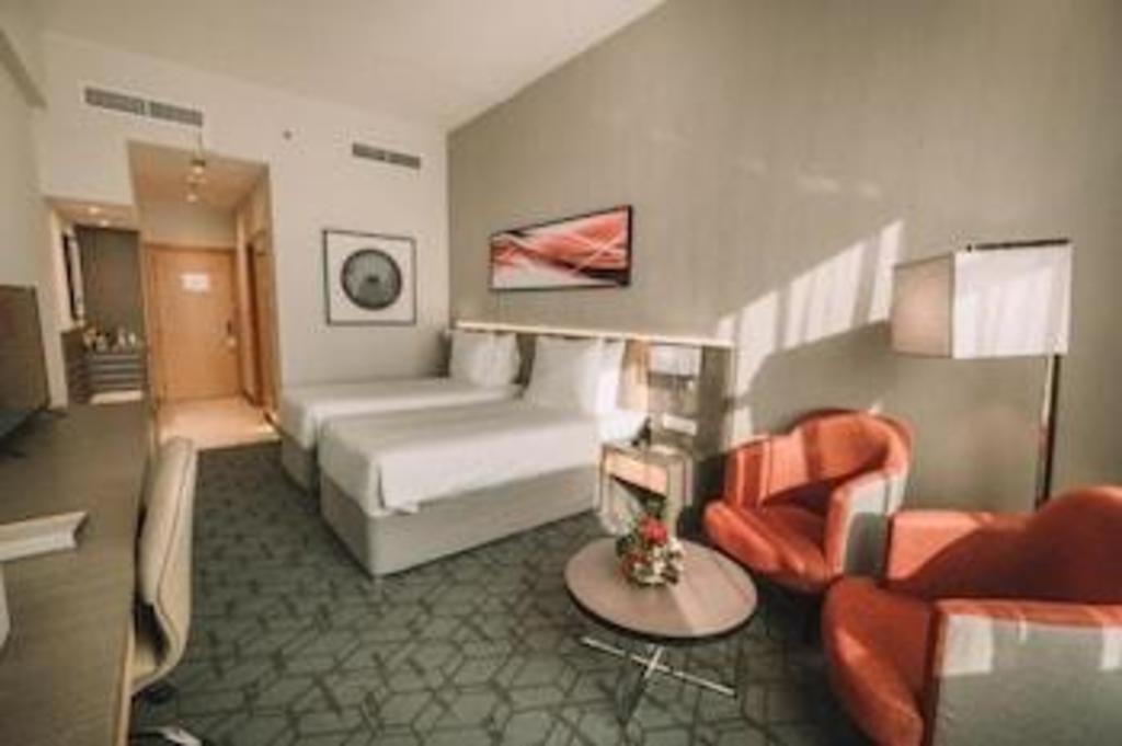 غرفة قياسية بسريرين منفصلين، Peony Hotel 2/2
