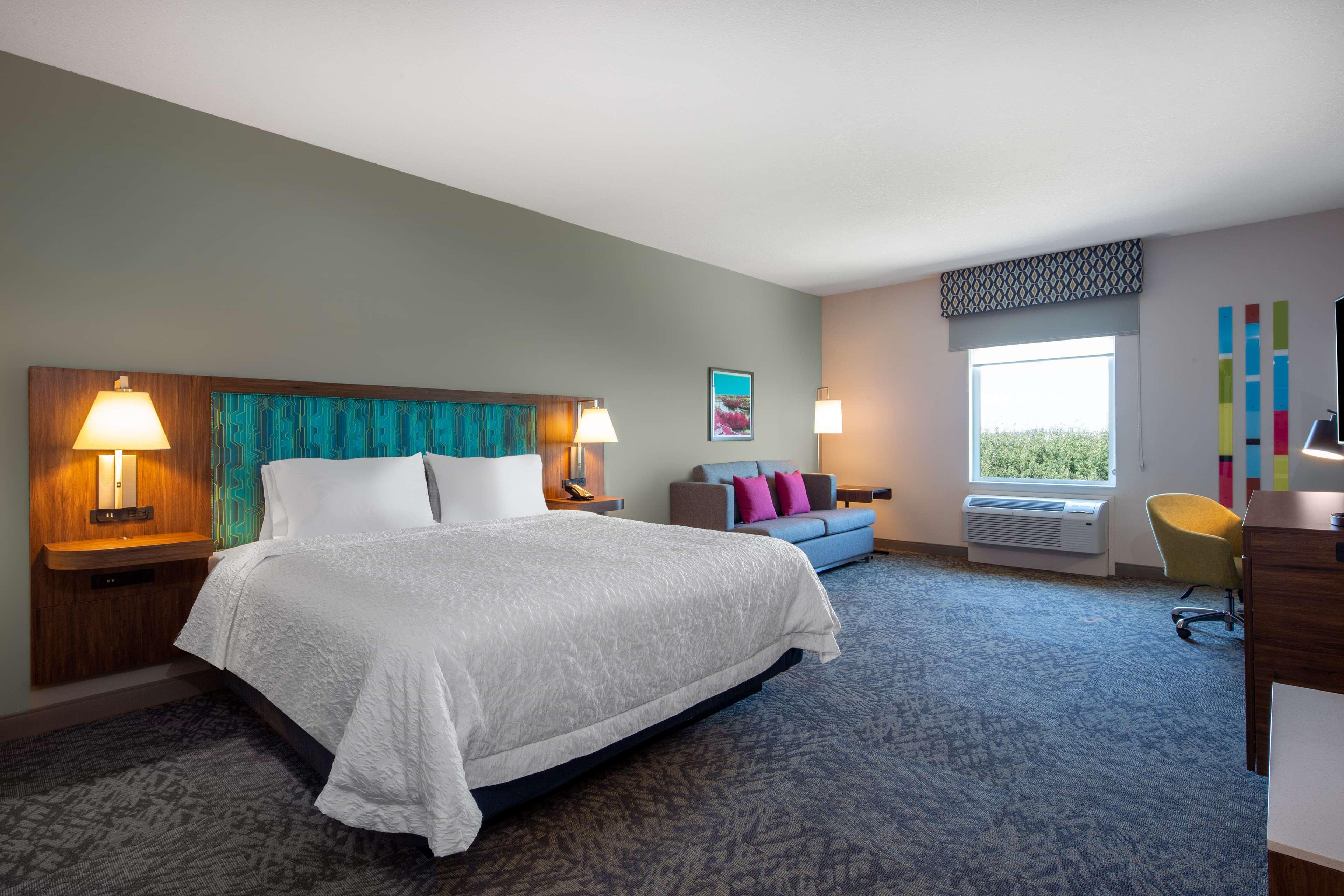 ROOM, KING BED, BATH AND SHOWER