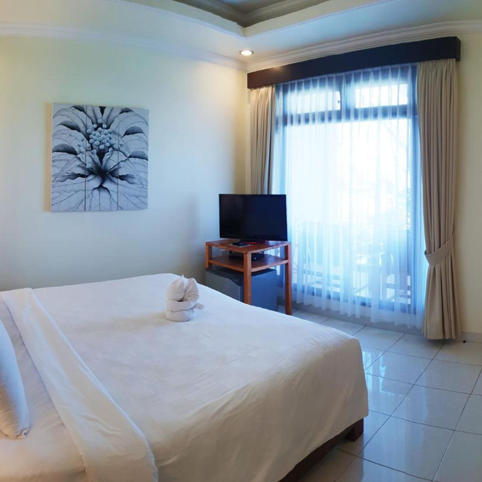 Garden, Superior, Double Bed, Sea View