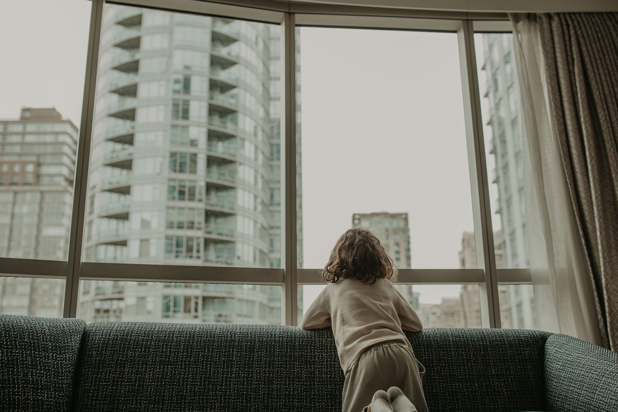 جناح استوديو بسرير كوين بإطلالة على المدينة، Hilton Vancouver Downtown 3/4