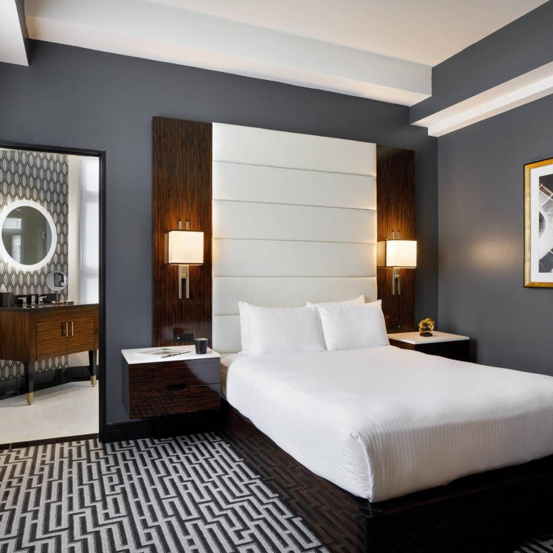 غرفة بسرير كوين بإطلالة على المدينة، Hotel Metro 3/8