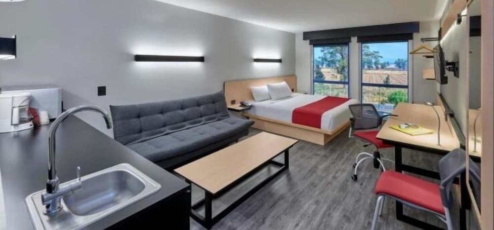 Comfort, Studio, Suite, King Bed, City View