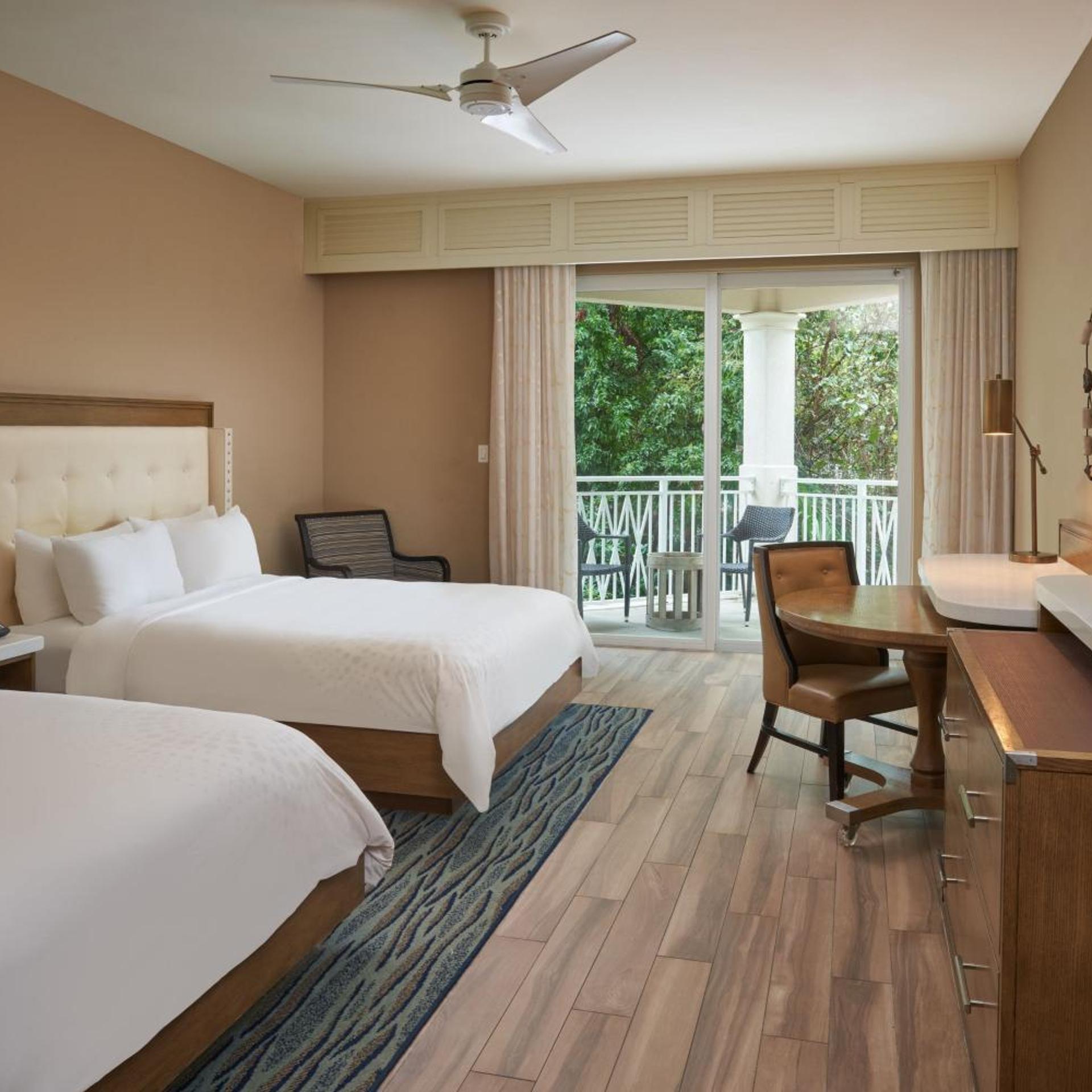 Guest Room, 2 Queen Beds, Resort View, Balcony