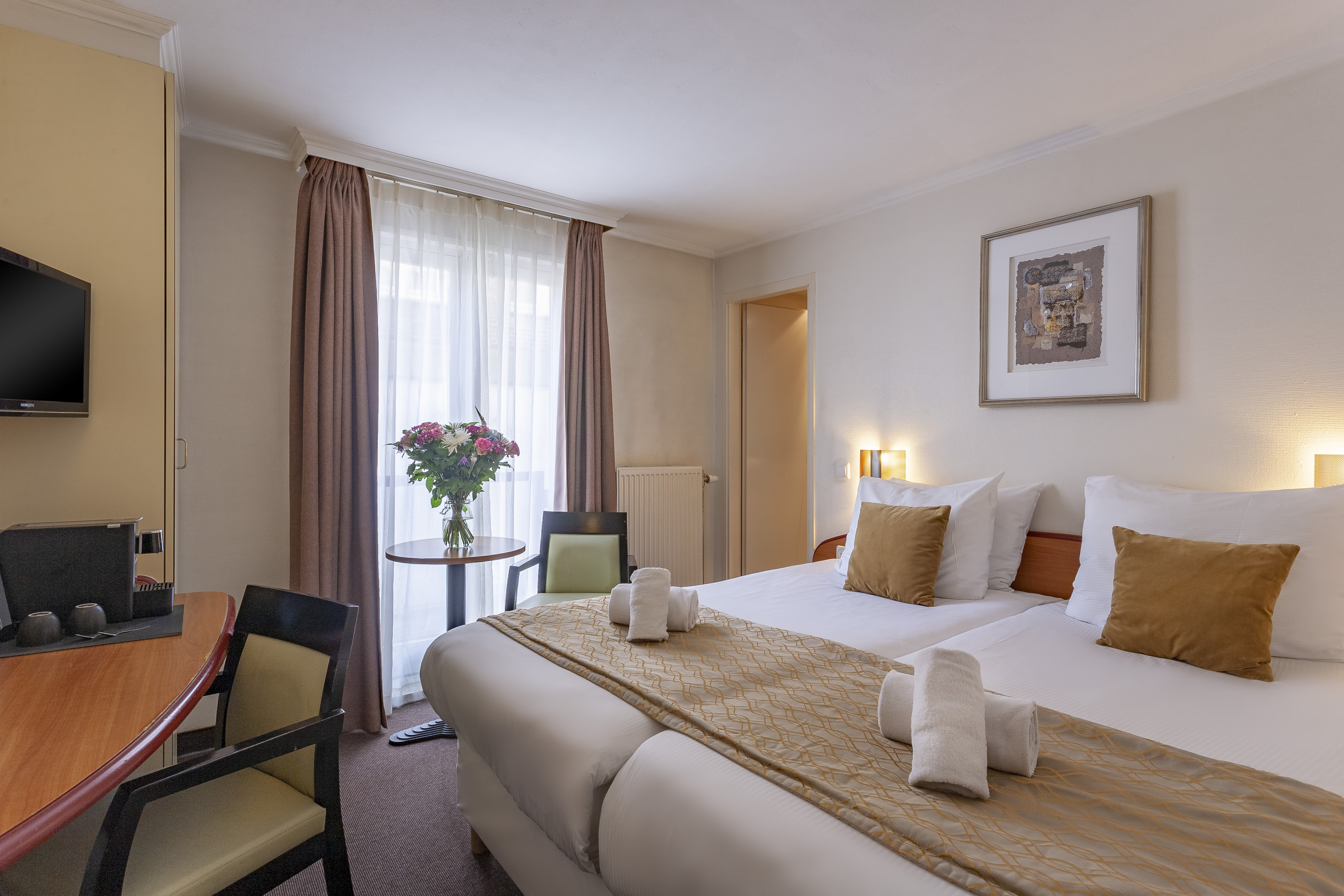 غرفة بسريرين منفصلين، Avenue Hotel Amsterdam 2/10