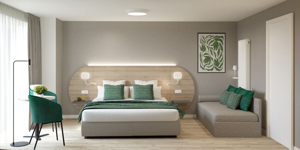 Comfort, Triple, 1 Queen and 1 Single Bed, City View, Hotel Garni Venezia 4/10