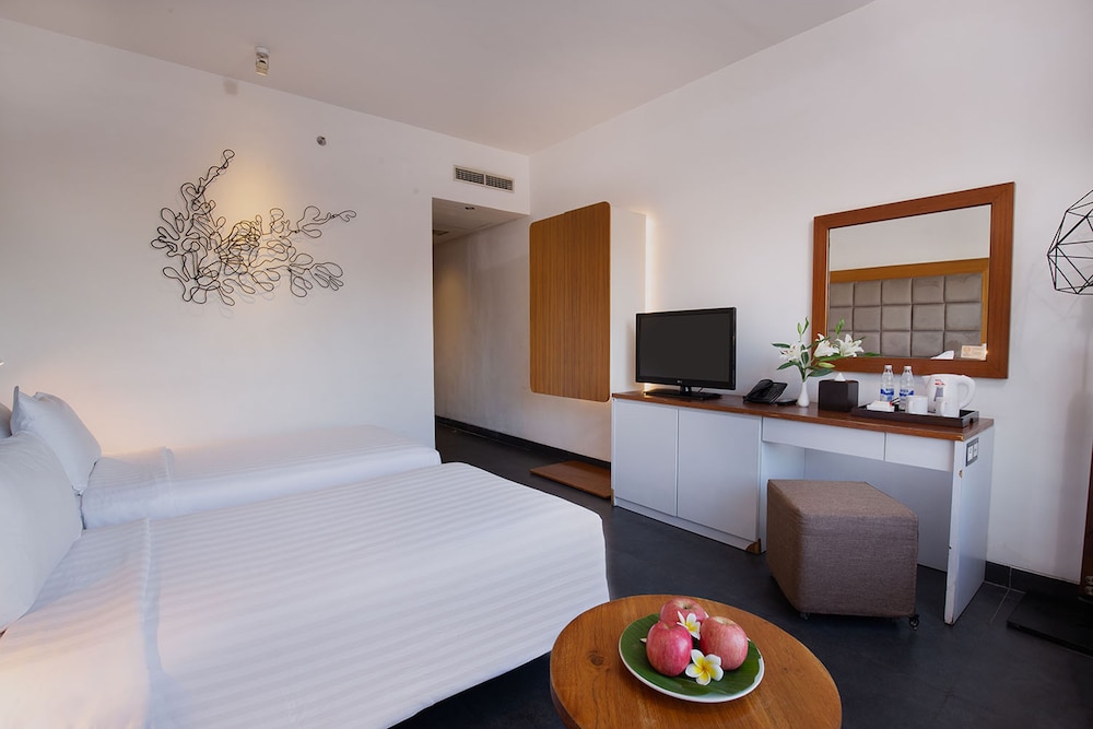 غرفة ديلوكس بسرير مزدوج أو سريرين منفصلين، THE 1O1 Bali Fontana Seminyak 6/10