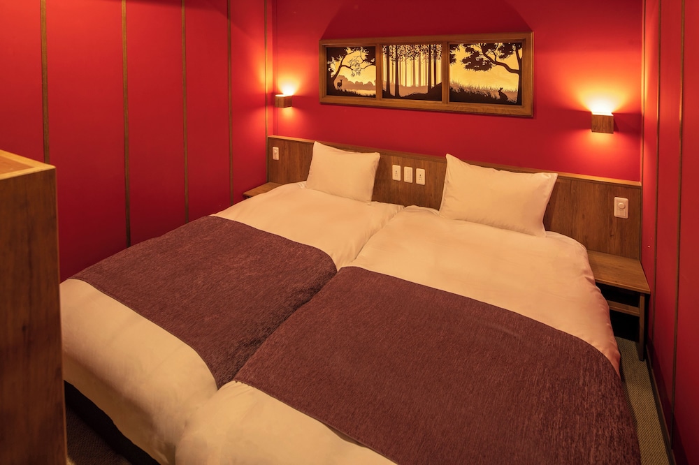 Hollywood, Twin Beds, Outdoor Bath