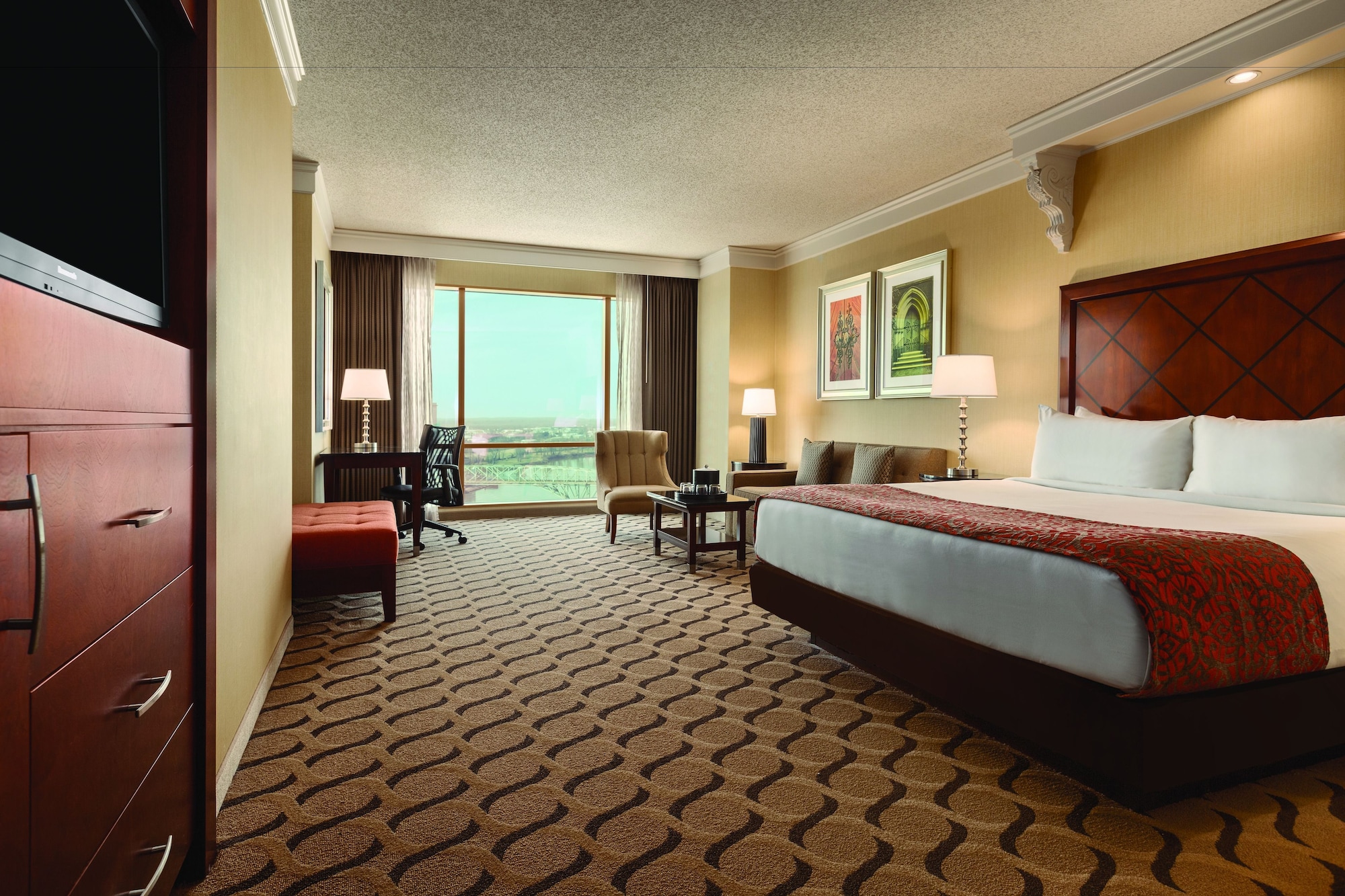 Renovated, Premium, King Bed, River View