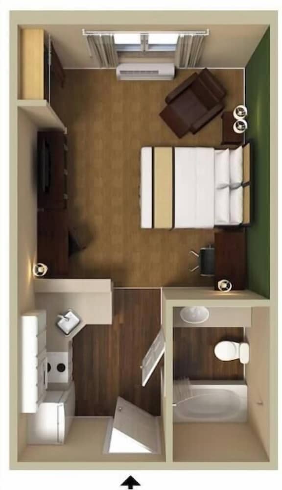 Studio 6 Extended Stay Minneapolis Airport Eagan MN 54/57
