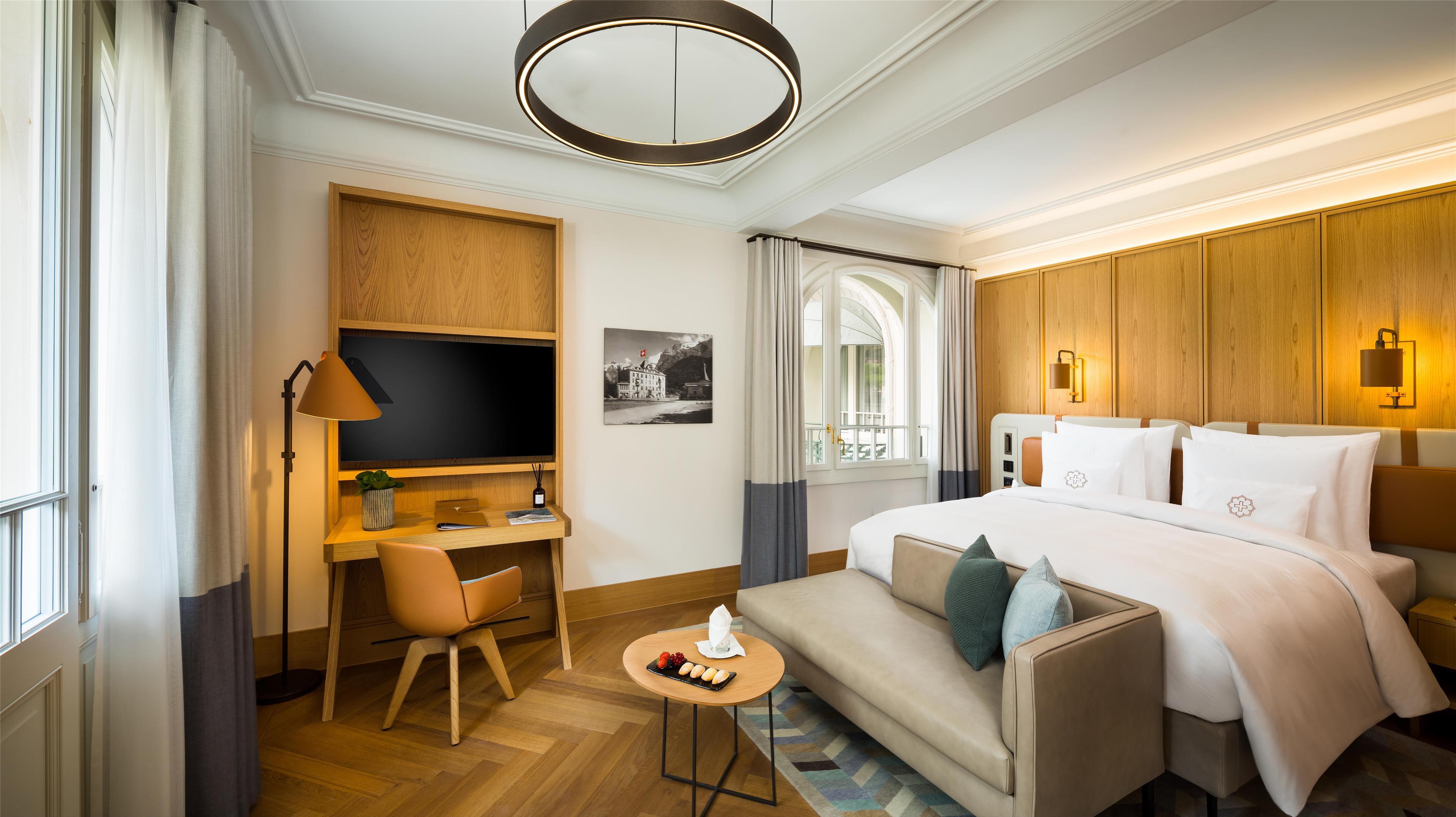 Standard, Double Bed, Kempinski Palace Engelberg 3/6