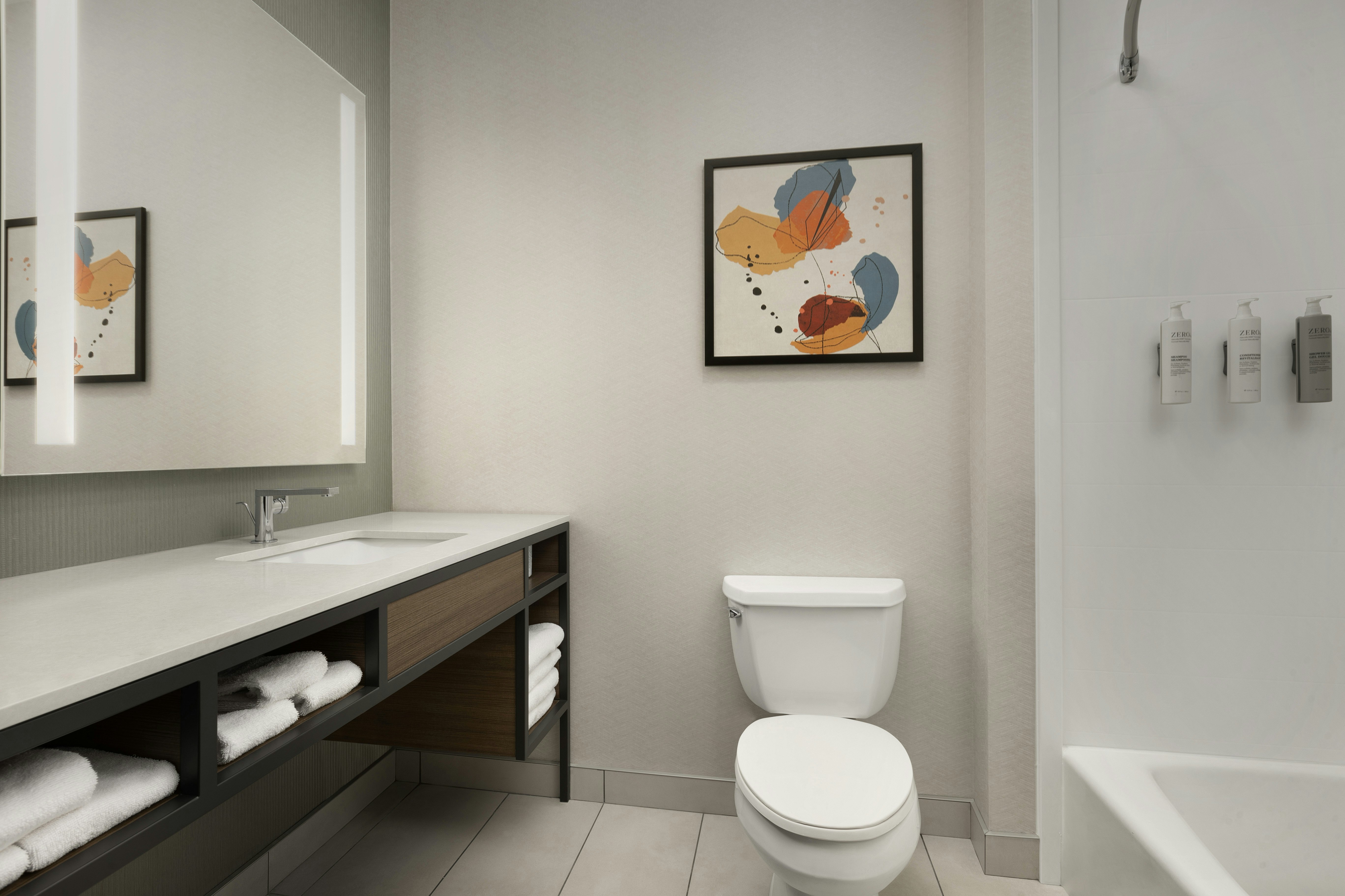 غرفة بسريرين كوين مع أريكة، Hilton Garden Inn Abilene 3/3