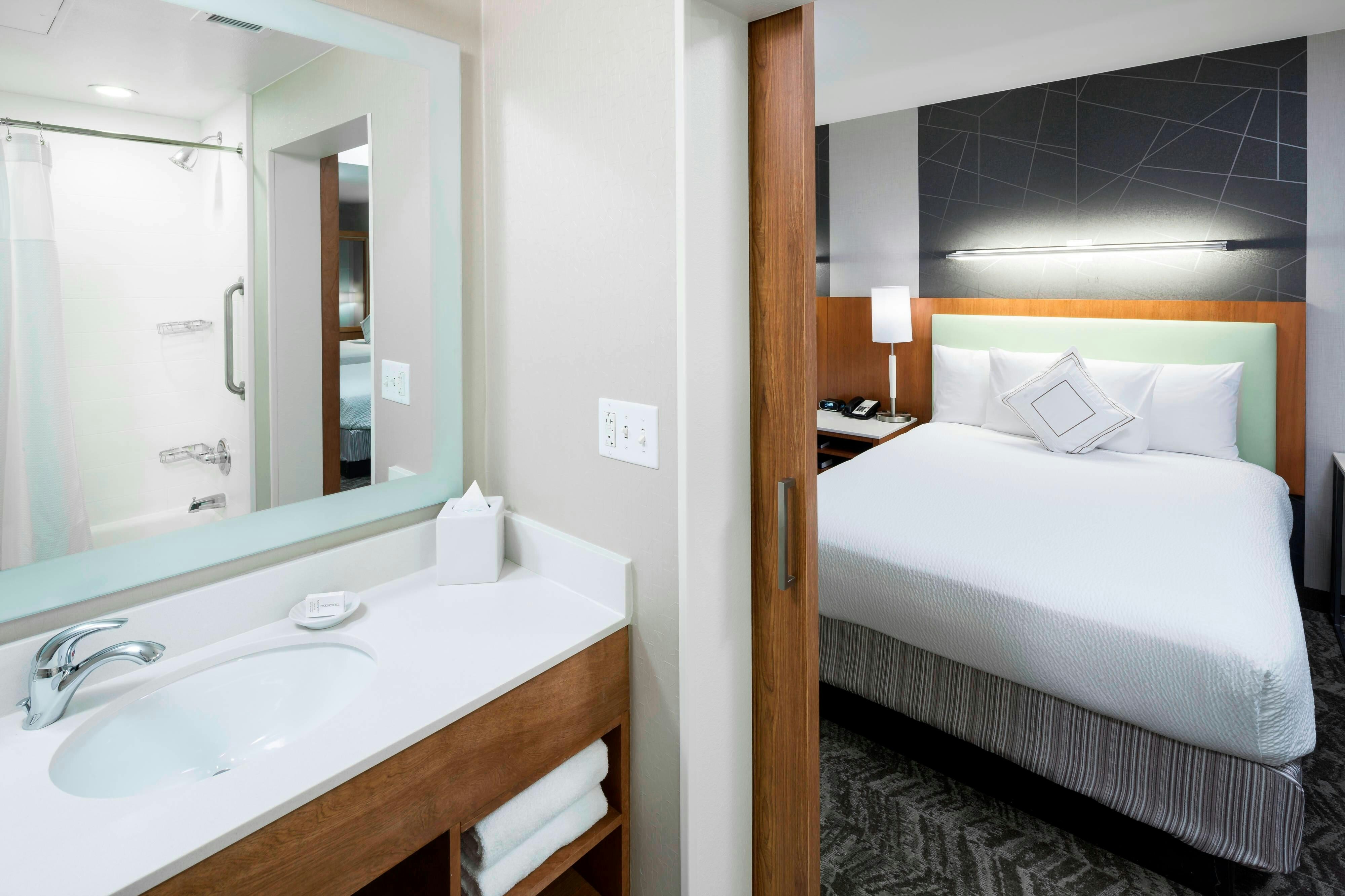 جناح بسريرين كوين، Springhill Suites By Marriott Salt Lake City Airport 2/5