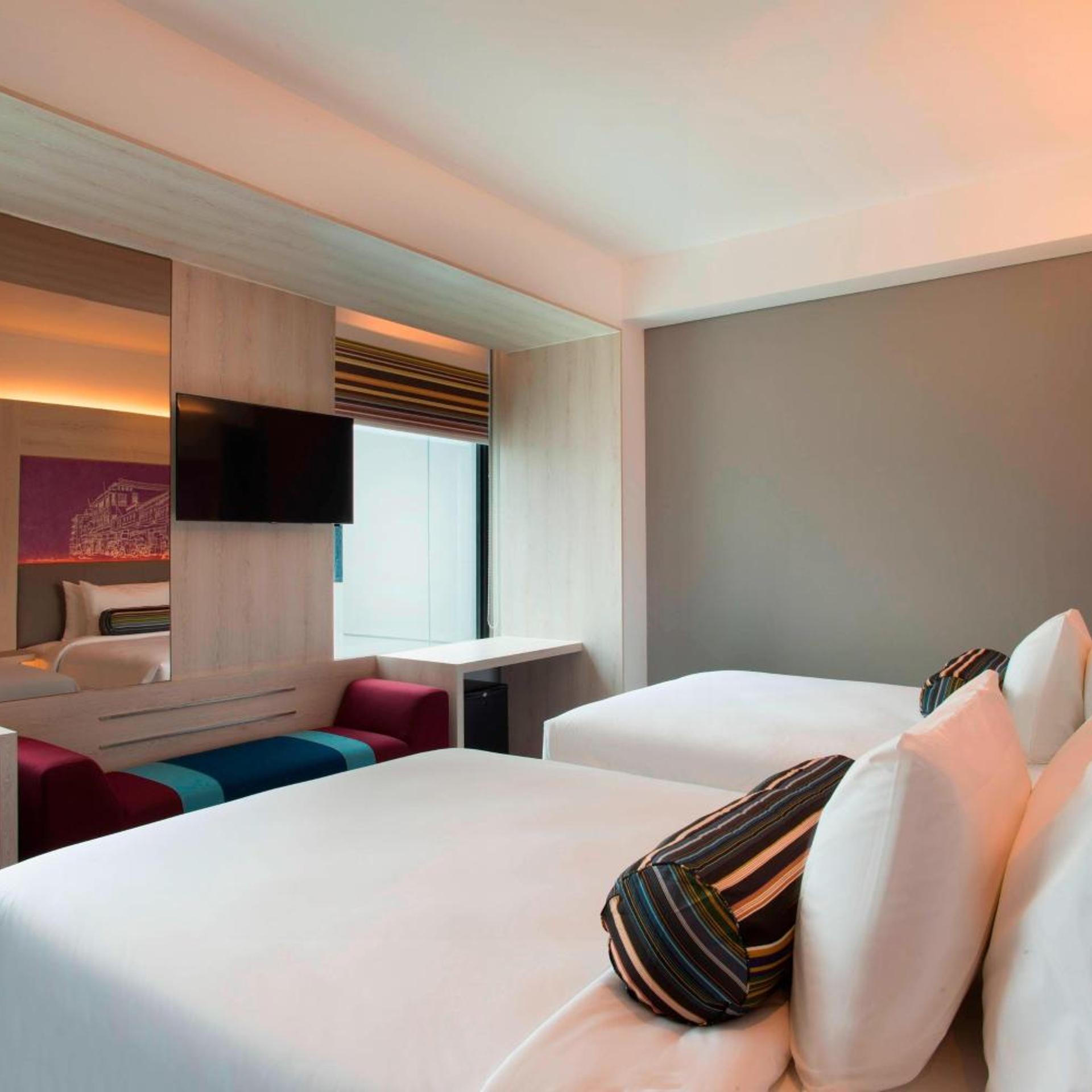 Aloft, Guest Room, Twin Beds