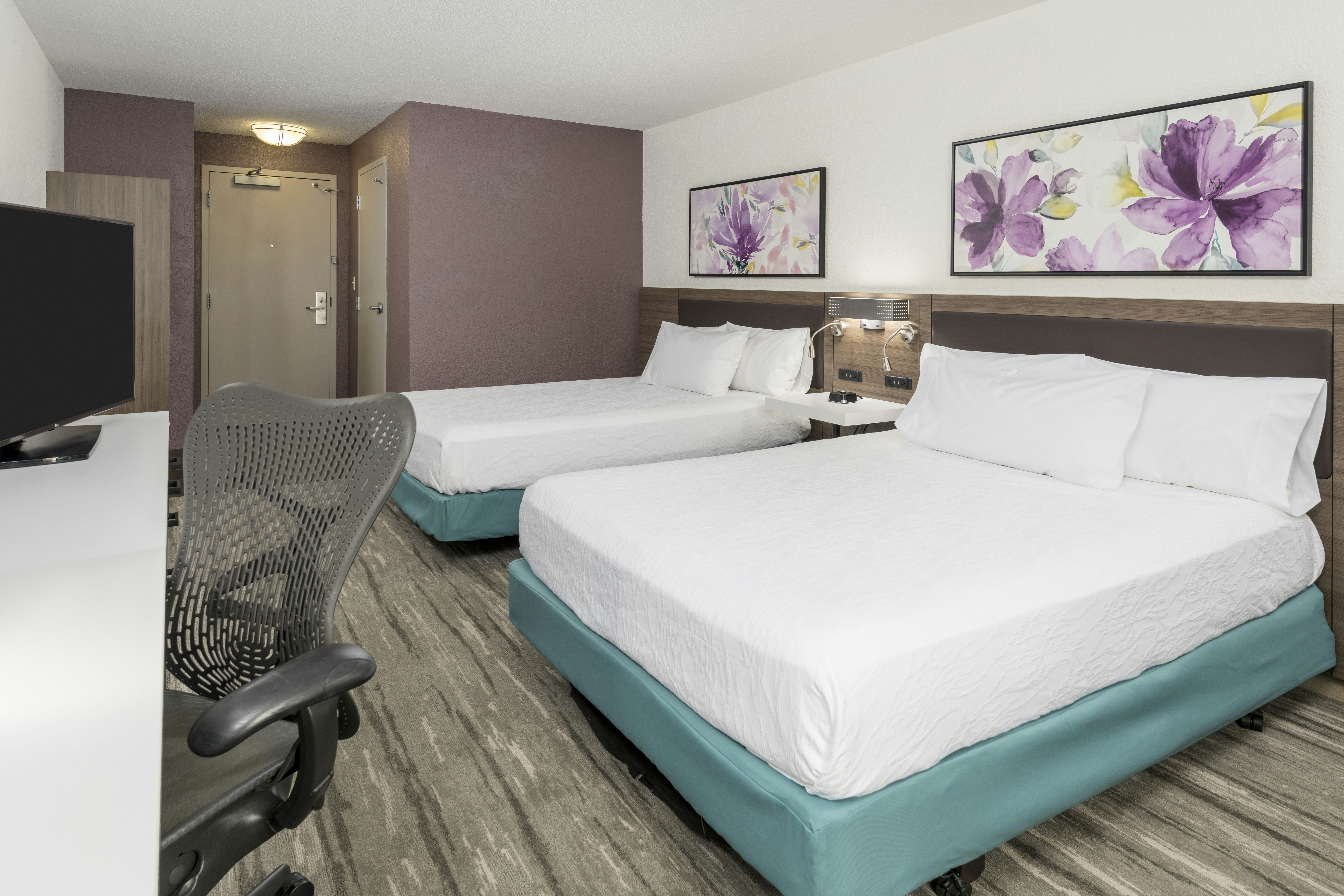Room, 2 Queen Beds, Hilton Garden Inn Lafayette Cajundome 2/3