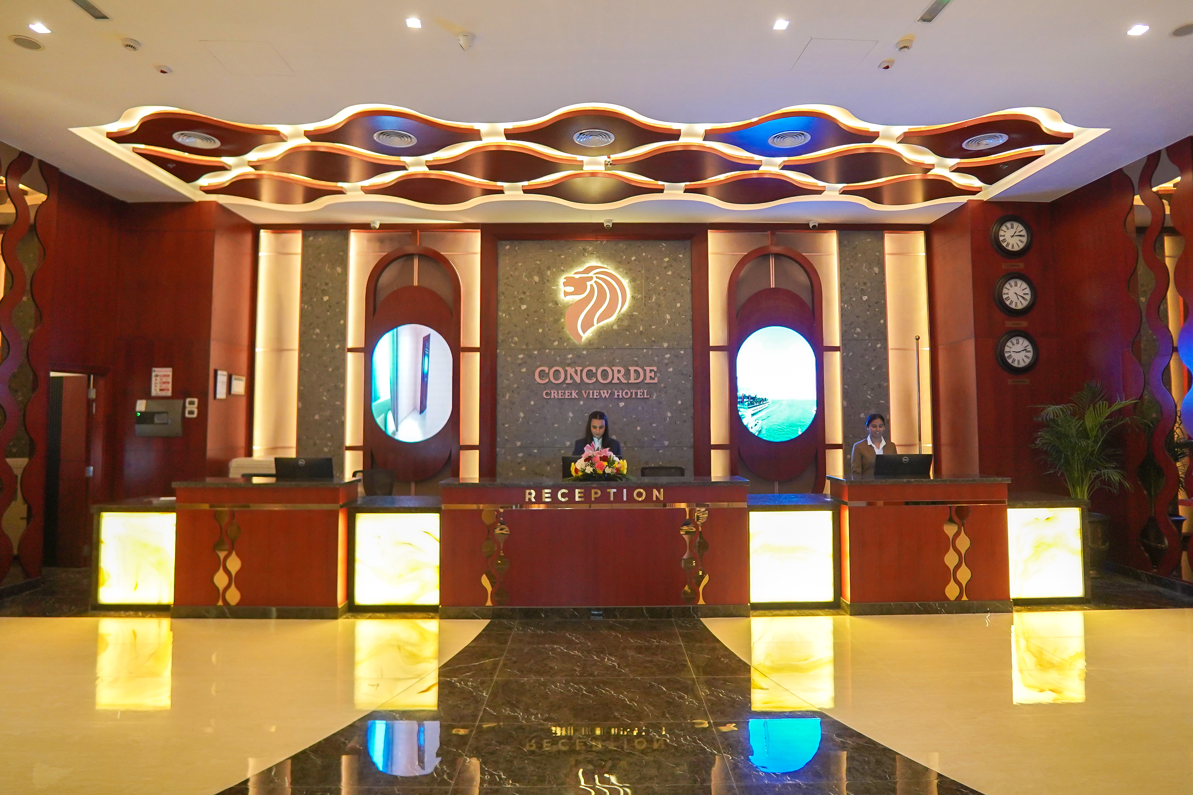 Lobby at Concorde Creek View Hotel, DUBAI