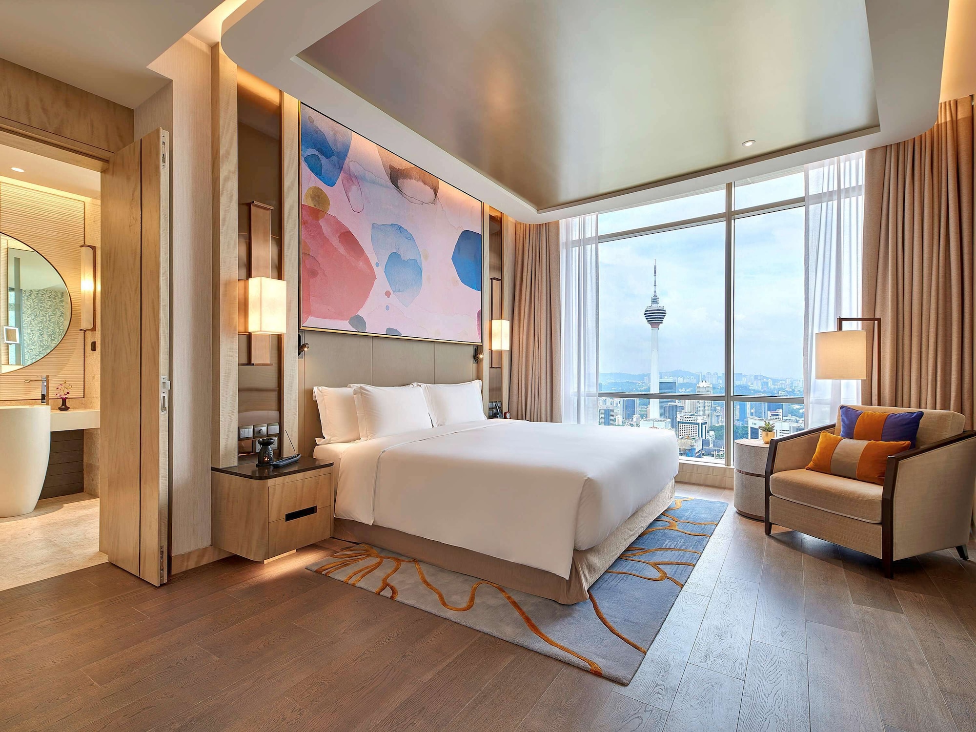 Sky, Sanctuary, Suite, King Bed