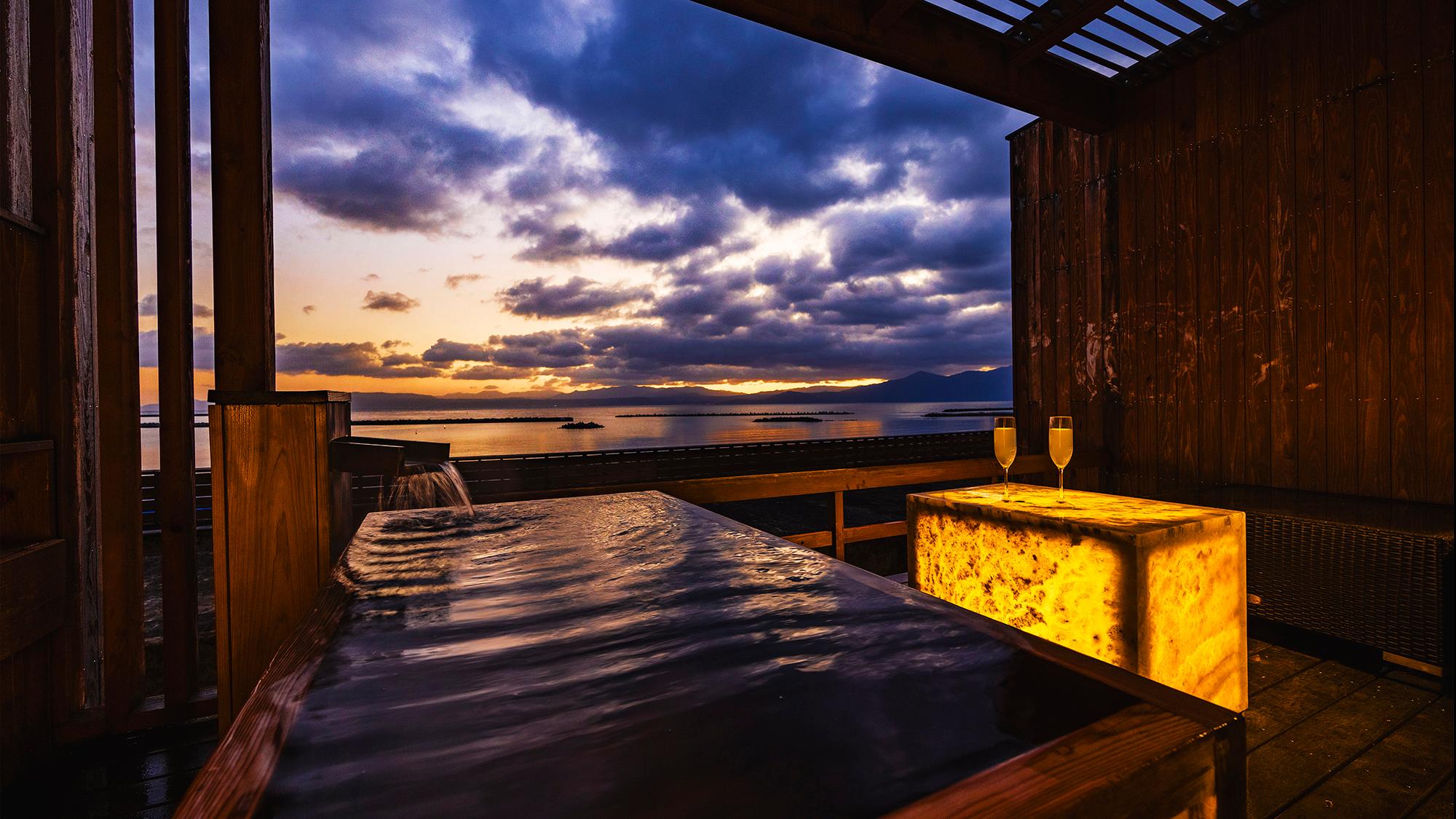 Japanese, Spectacular, Ocean, with View, Hot Spring Bath