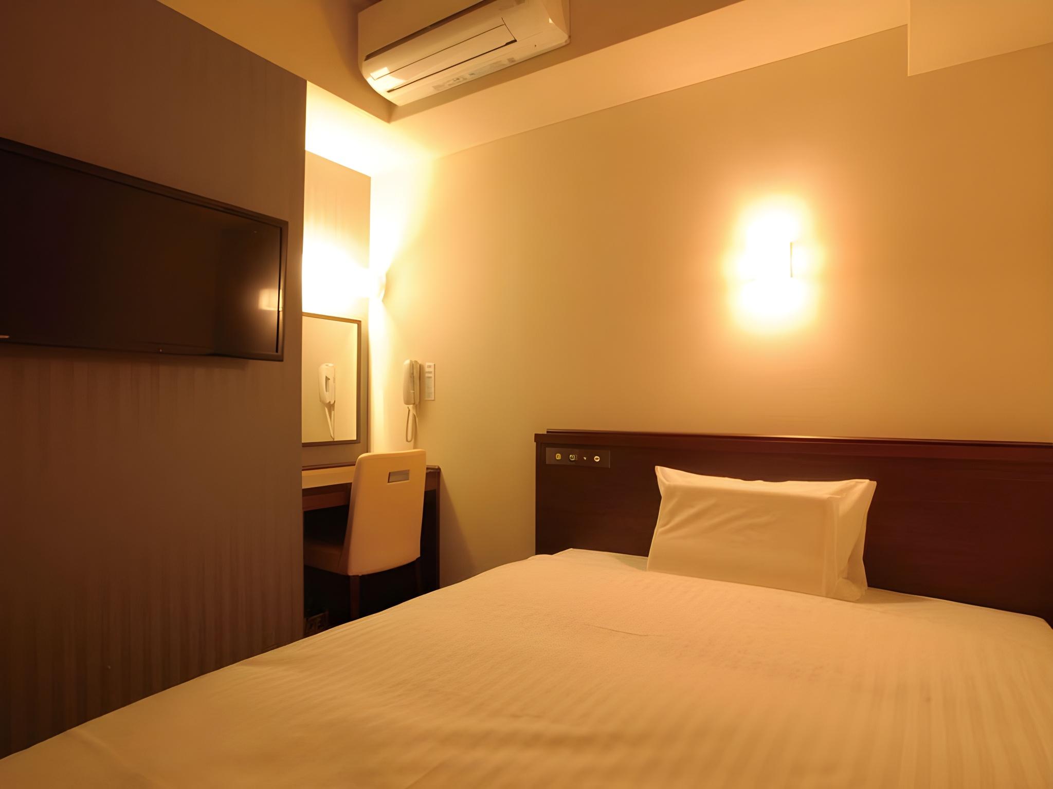 غرفة بسرير نصف مزدوج، AB Hotel Kakamigahara 3/3