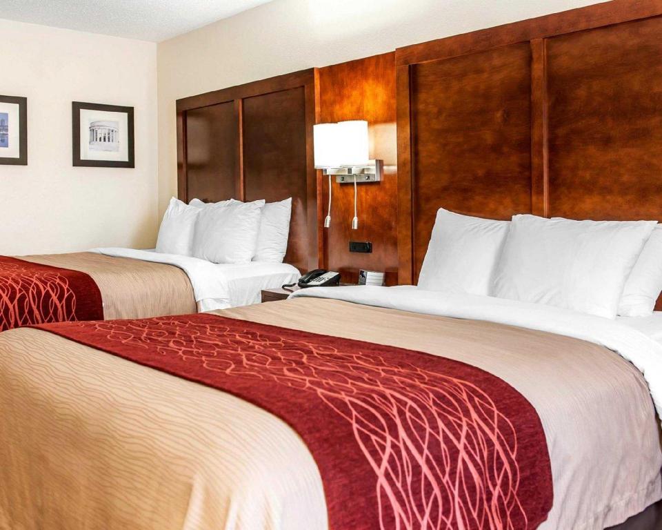 غرفة رباعية بسريرين كوين، Comfort Inn Marion 5/7