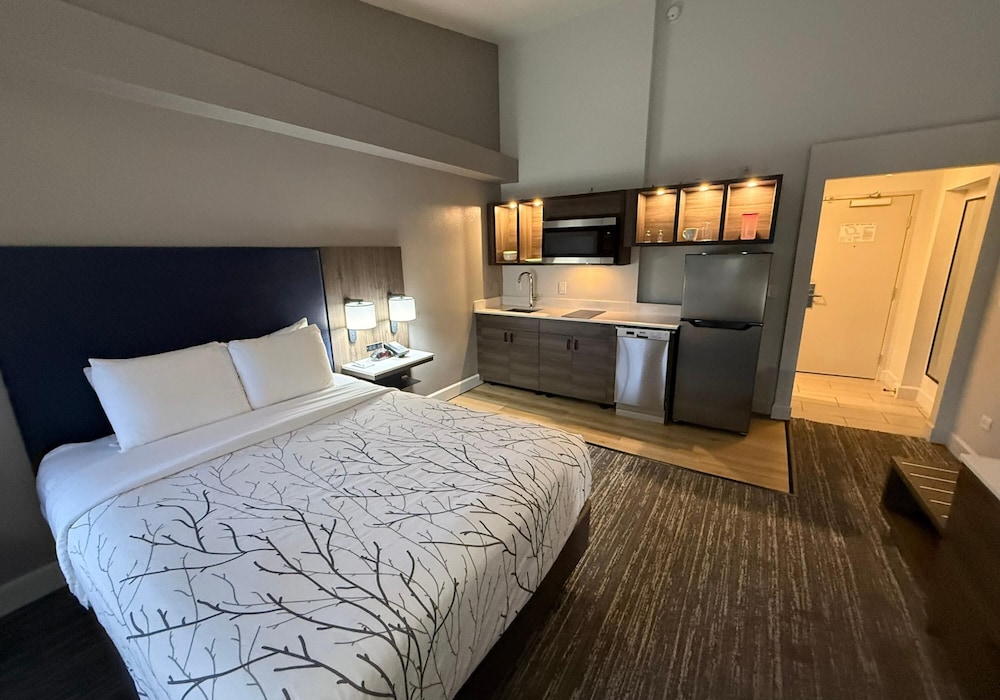 غرفة قياسية بسرير كوين بشرفة