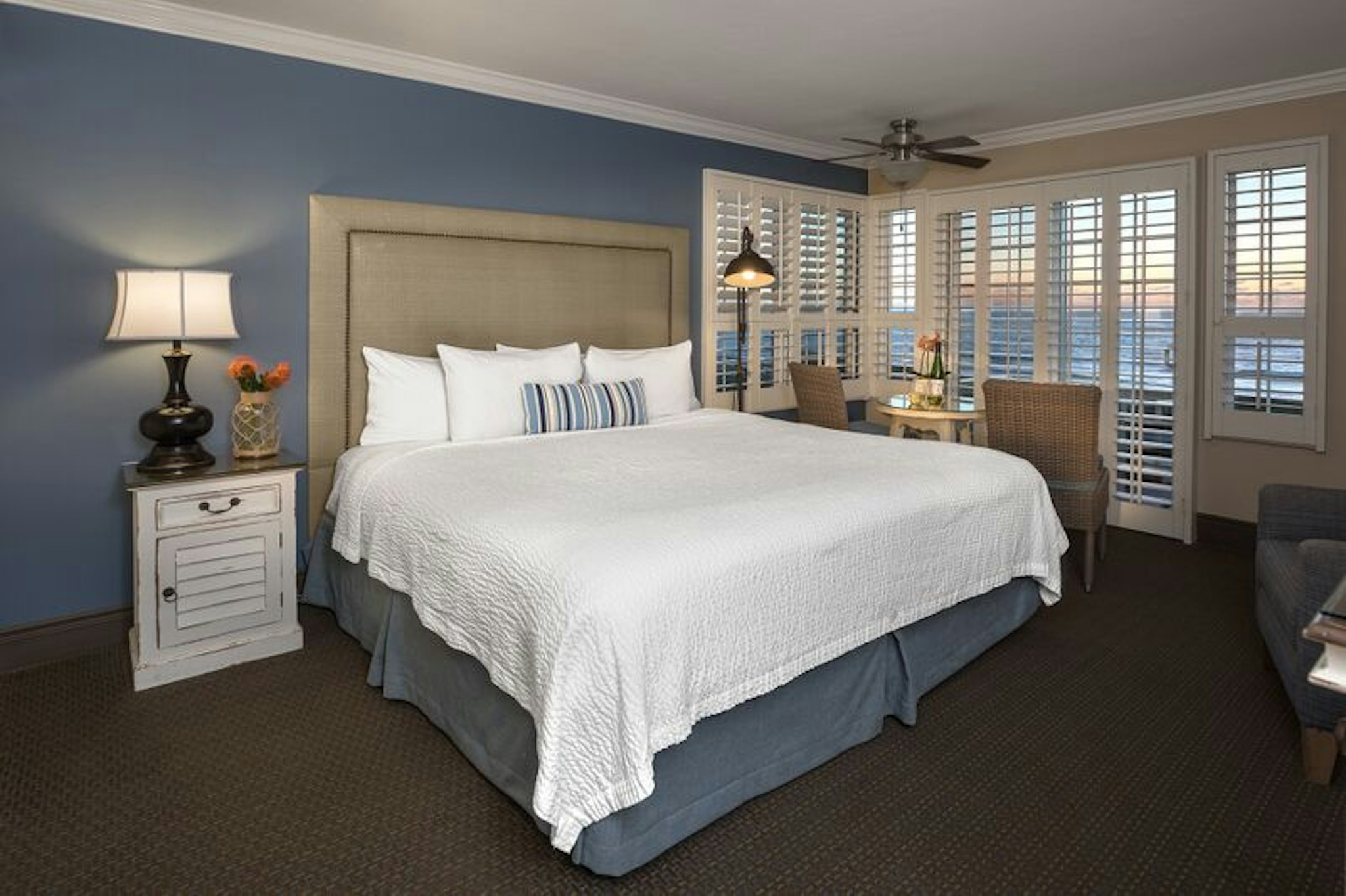 Room, King Bed, Ocean View, Patio