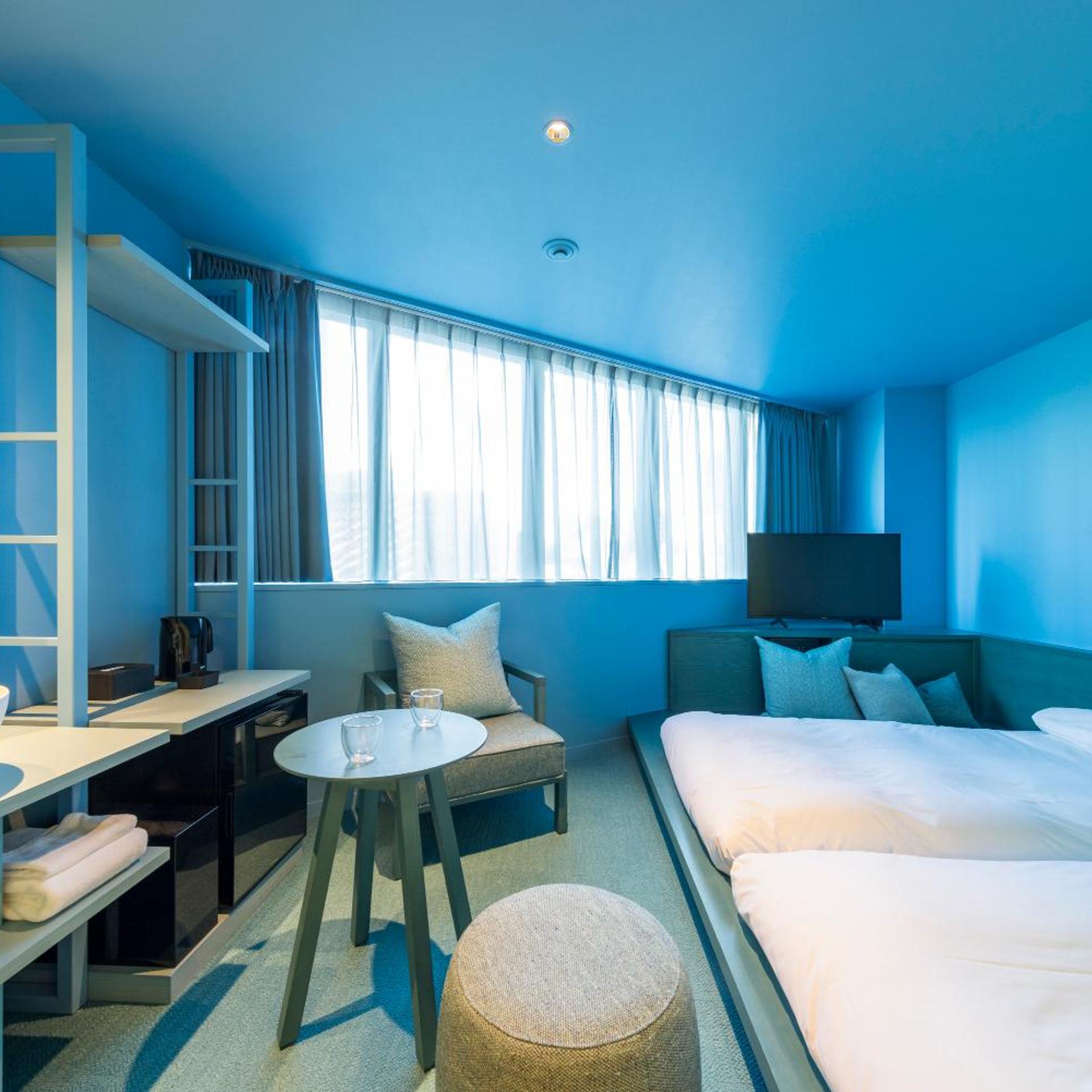 Blue, Standard, Single Bed
