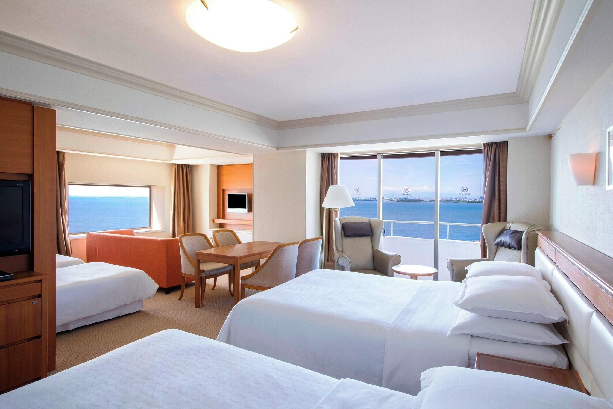 غرفة بريميوم بسرير مزدوج، Sheraton Grande Tokyo Bay Hotel 2/7