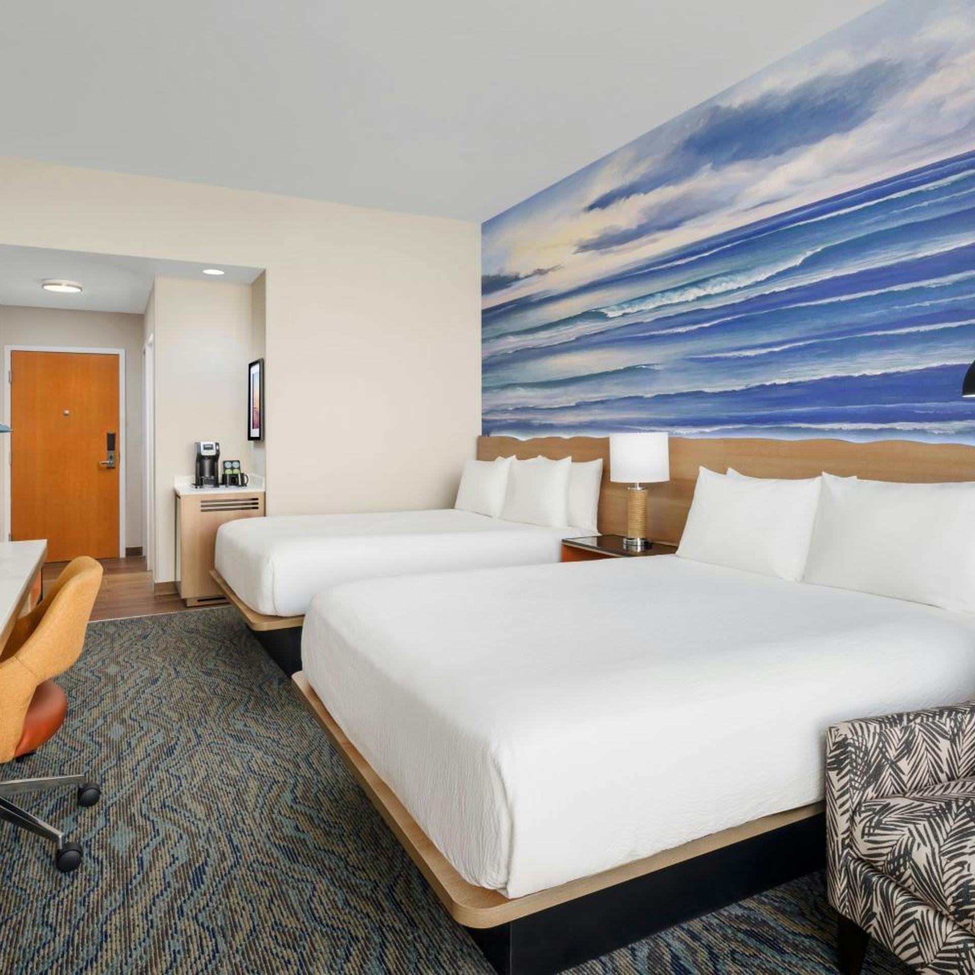 Premium, 2 Queen Beds, Ocean Front, Accessible