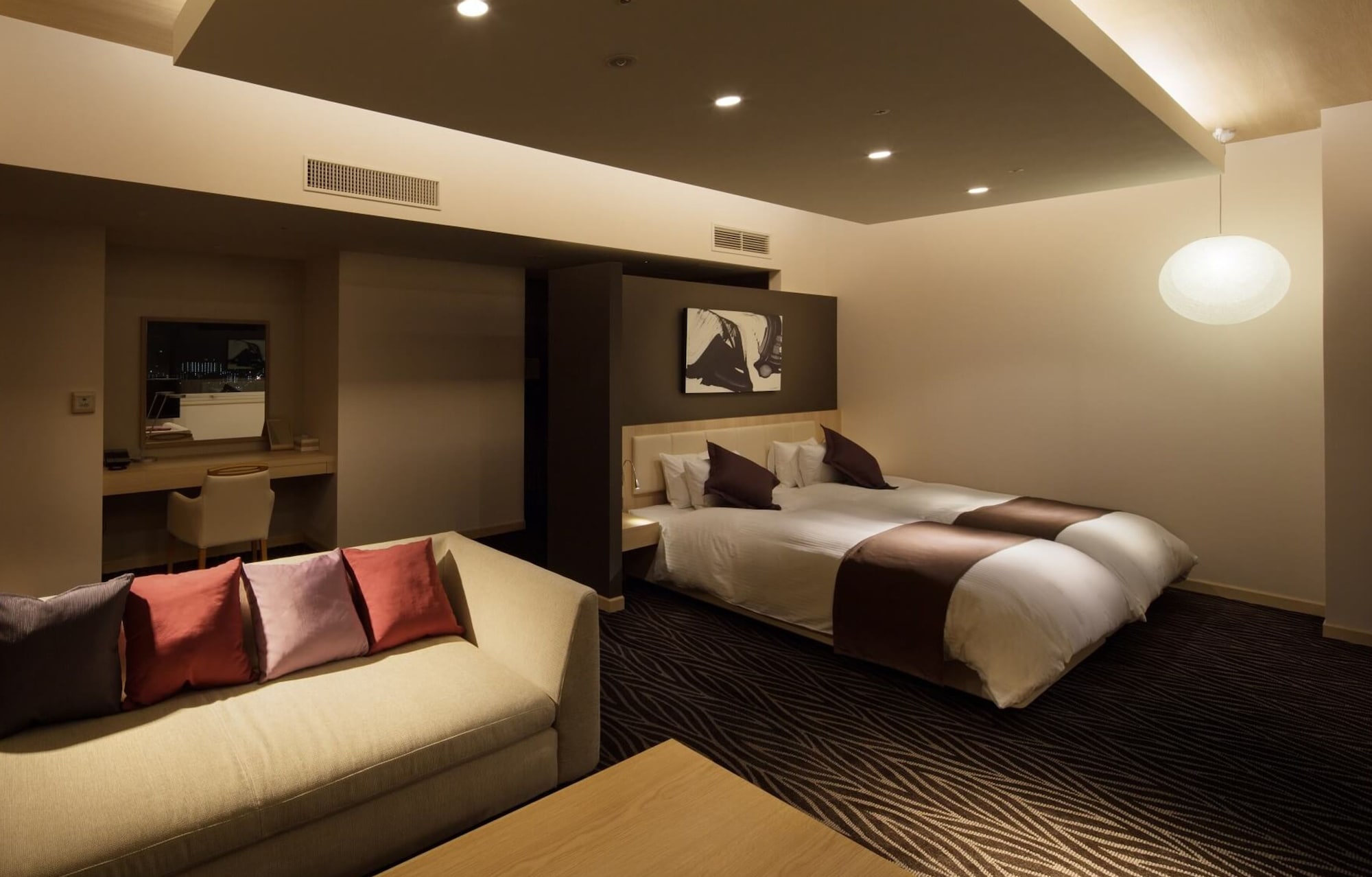 غرفة بريميوم ديلوكس بسريرين منفصلين، Rembrandt Hotel Tokyo Machida 2/4