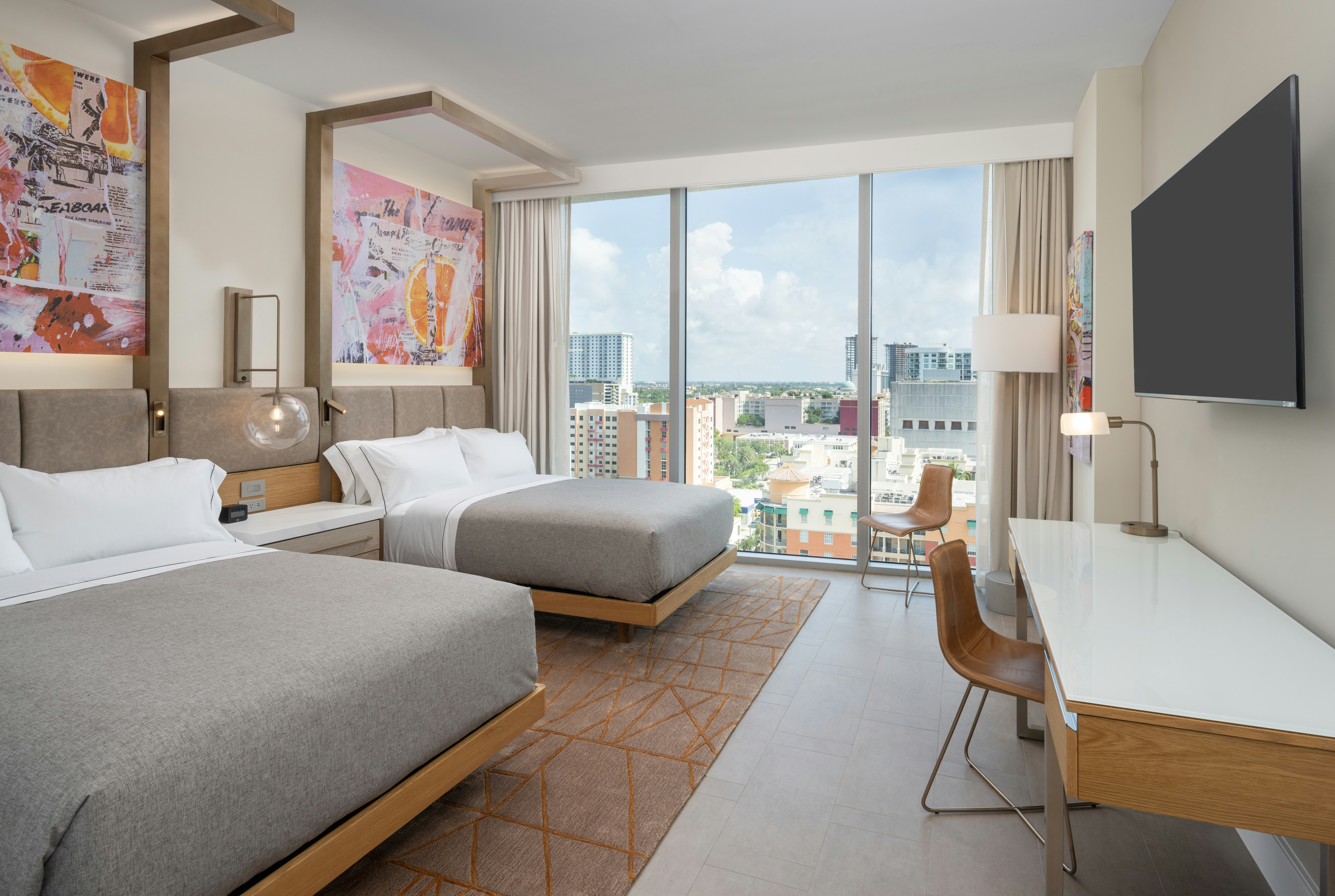 ROOM, 2 DOUBLE BEDS, ACCESSIBLE