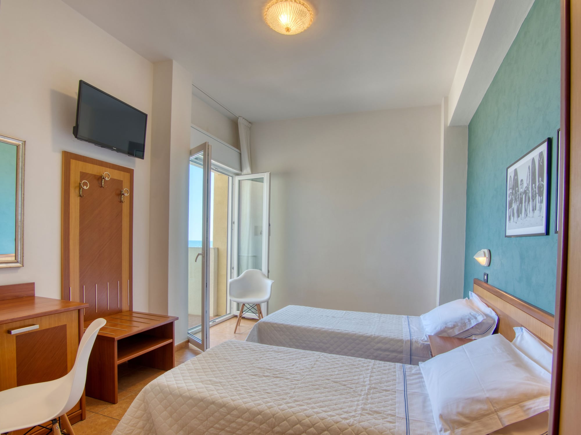 ROOM, DOUBLE BED, SEA VIEW, BALCONY