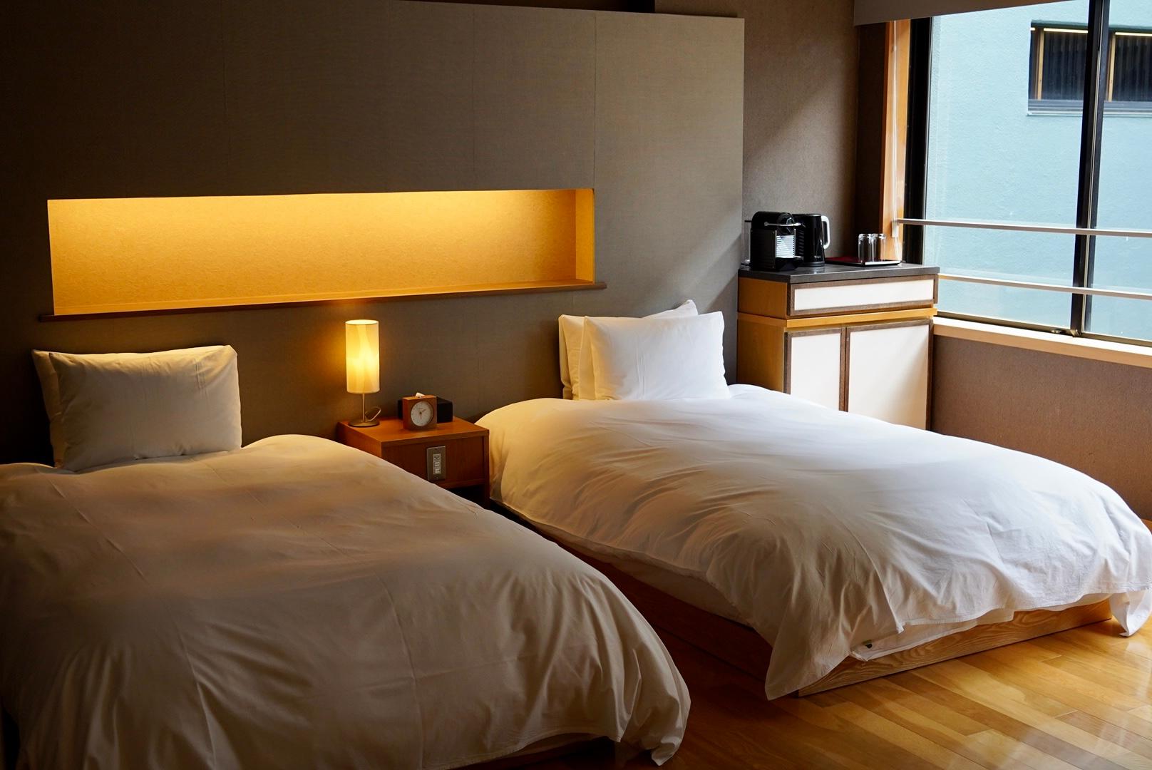 Inner, Japanese Western, Superior, Twin Beds, Courtyard View