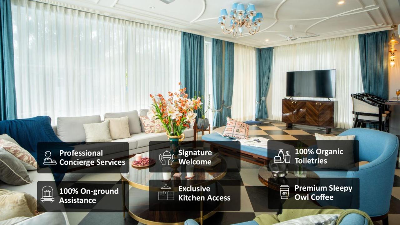 ELIVAAS Prive Suntuarios Casa Ikkebana 4 BHK With Jacuzzi, Pvt Pool and Bar 43/54