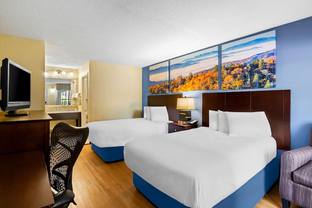 غرفة قياسية بسريرين مزدوجين للمدخنين، Days Inn by Wyndham Petersburg/South Fort Lee 5/8