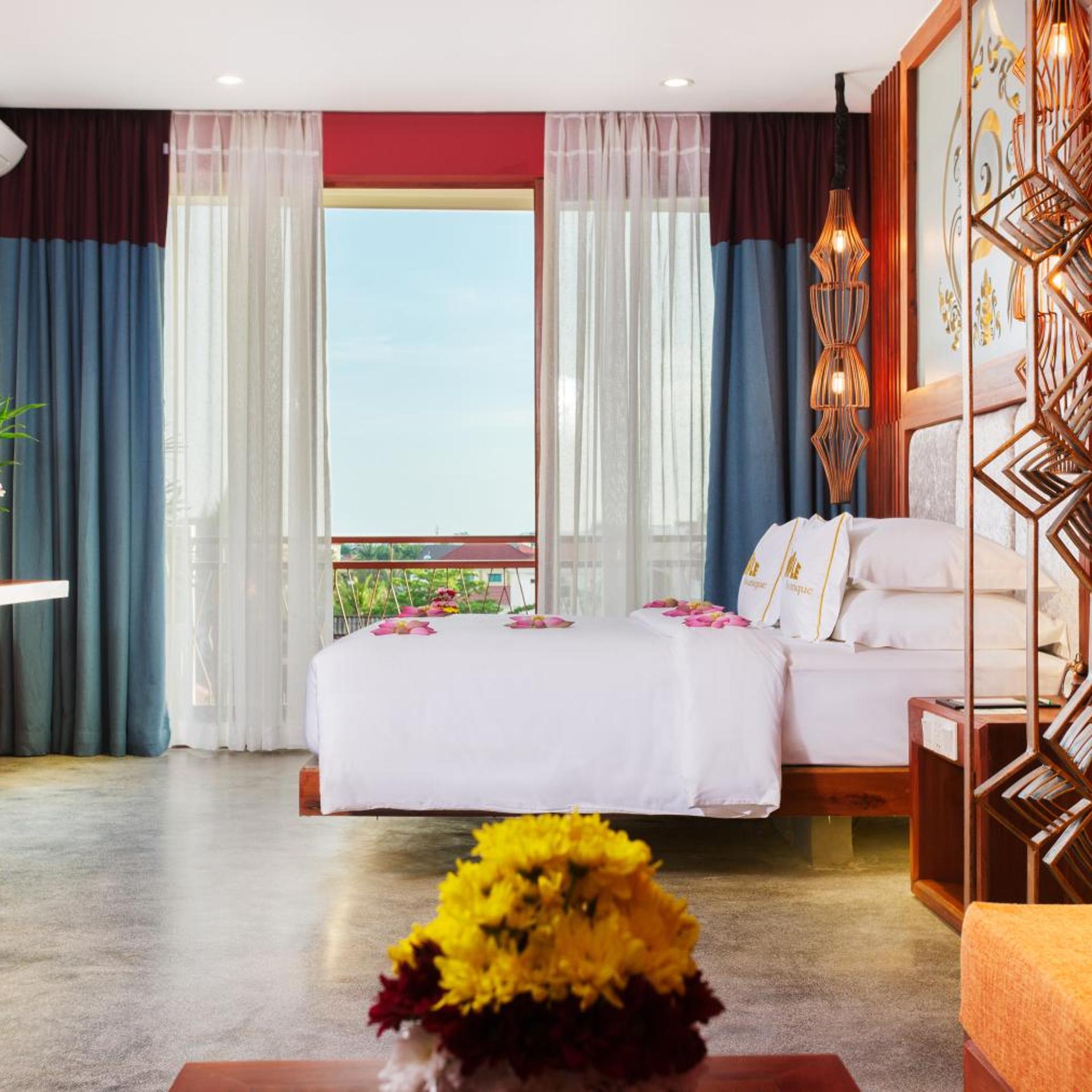 جناح فاخر بسرير كينج، Golden Temple Boutique 7/10