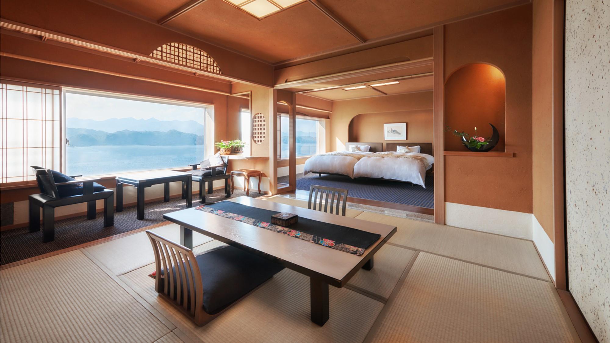 Japanese Western, Premium, Ocean View, Night View, Top Floor