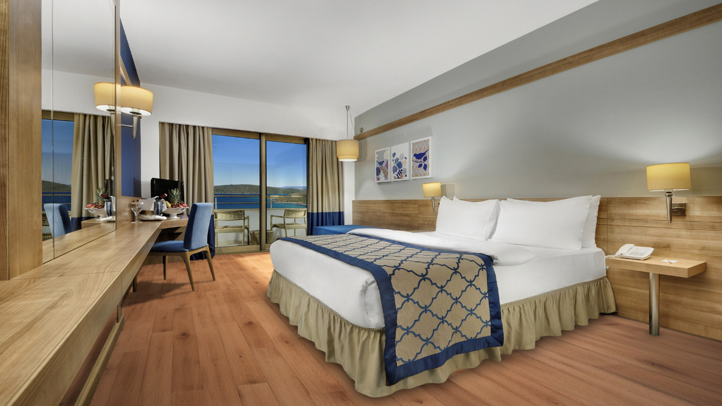 ROOM, DOUBLE BED, SEA VIEW