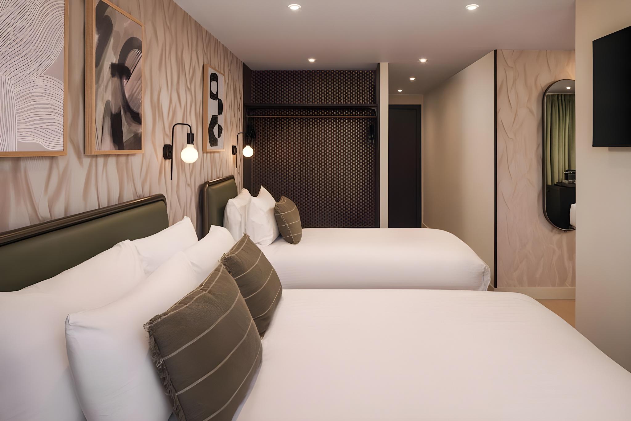 Renovated, Quadruple, Double and Twin Beds