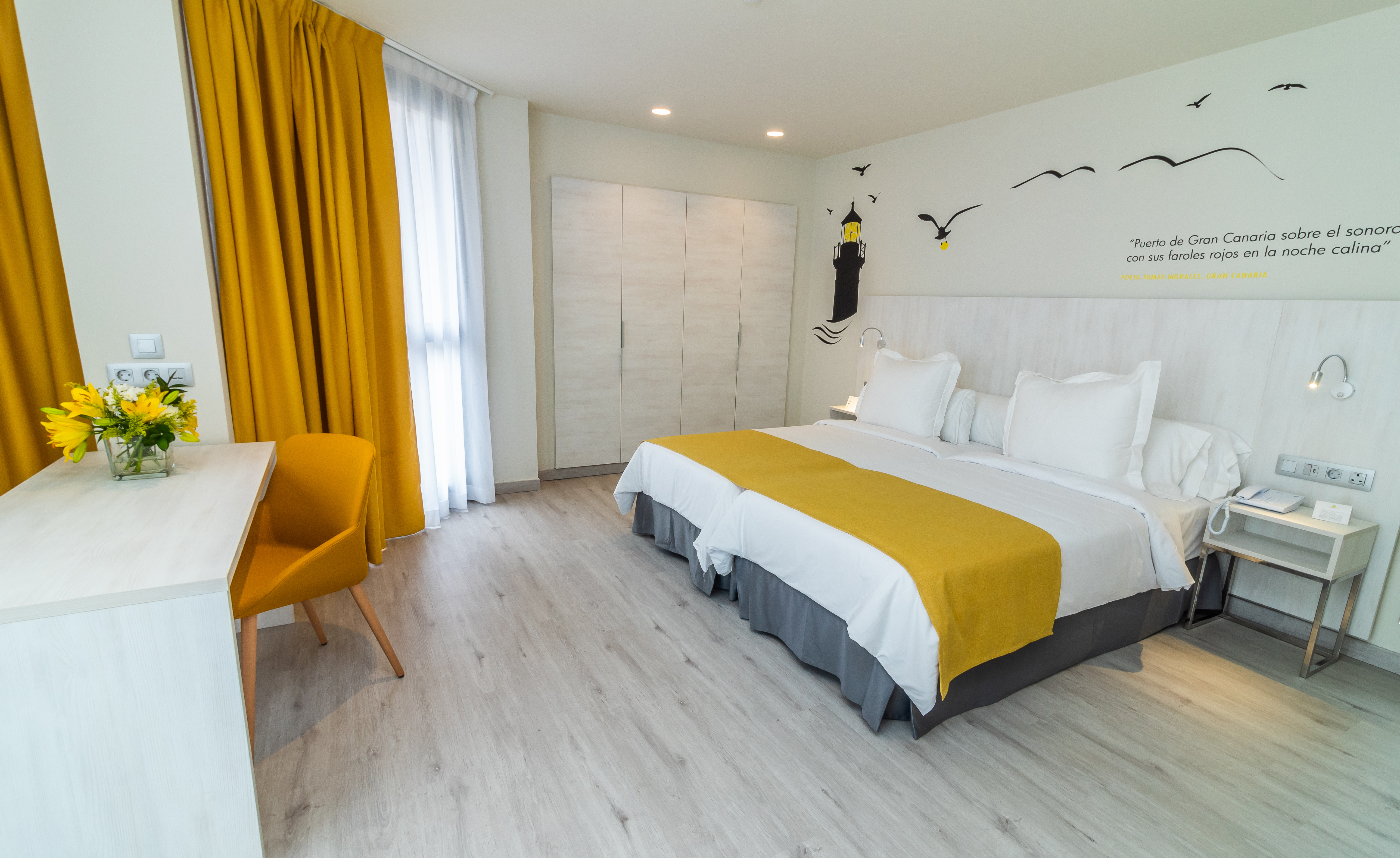 Room, Single, Double Bed