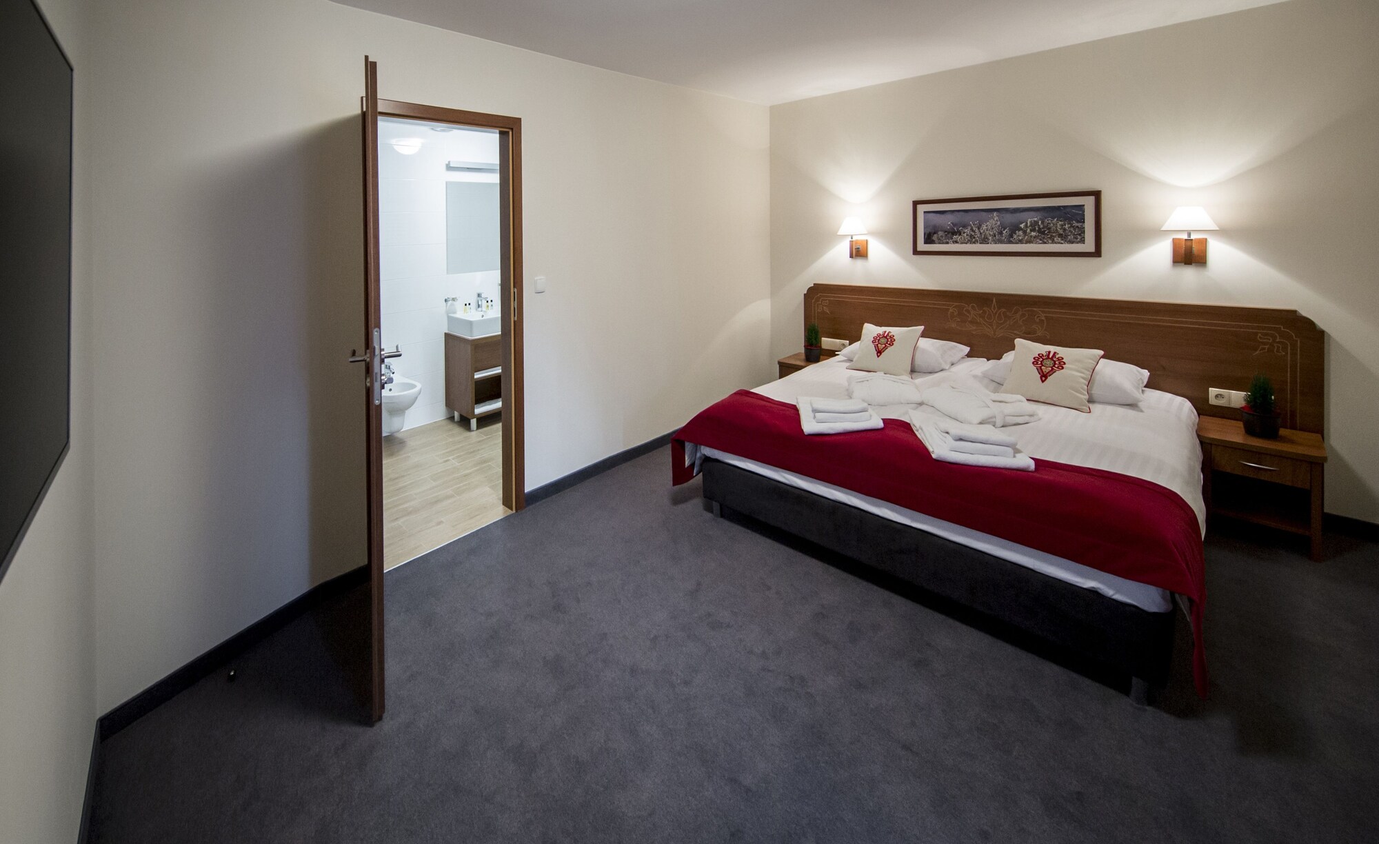 1 BEDROOM, STUDIO, SUITE, LIVING AREA, BALCONY