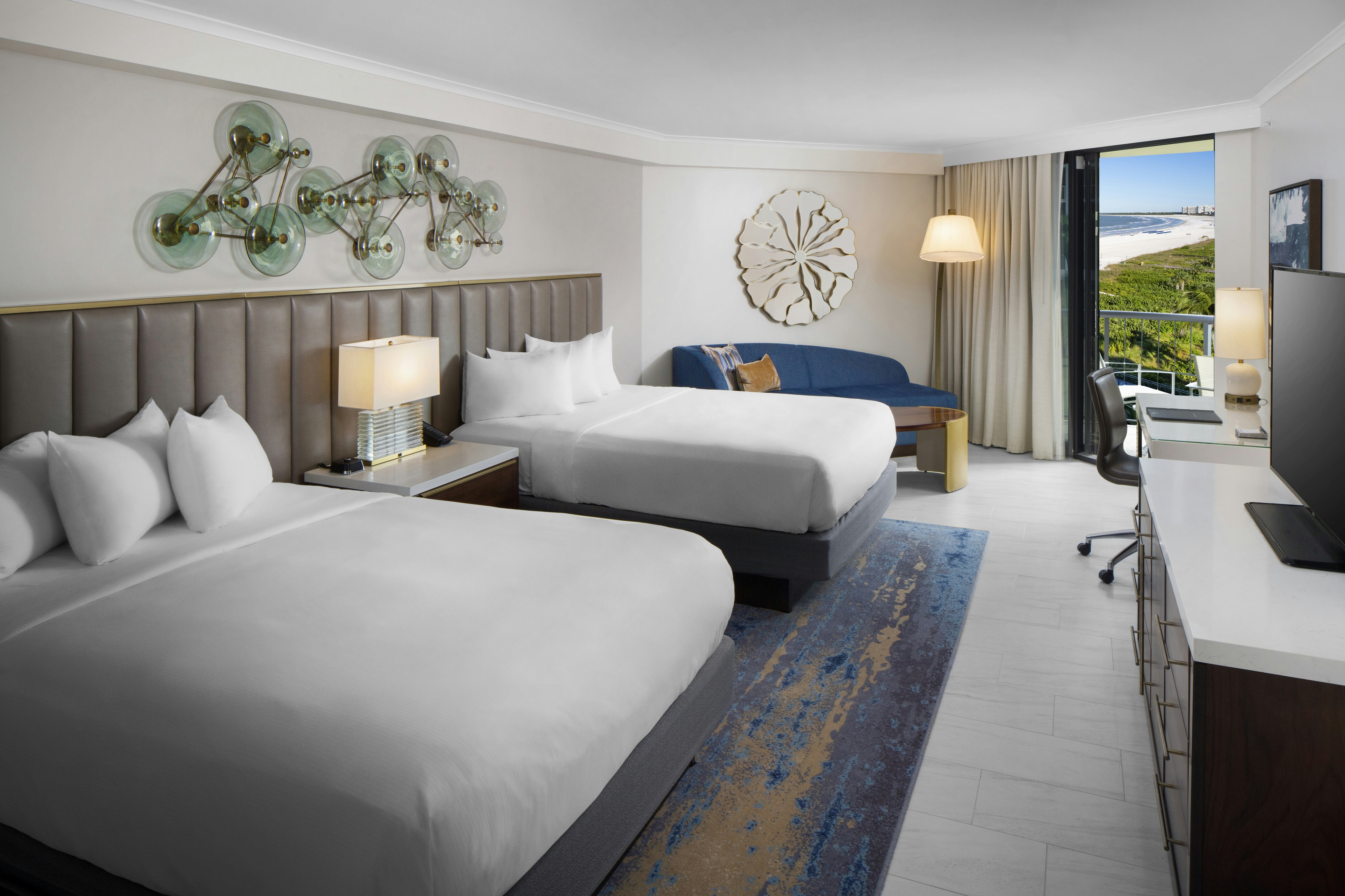 DELUXE, 2 QUEEN BEDS, OCEAN VIEW