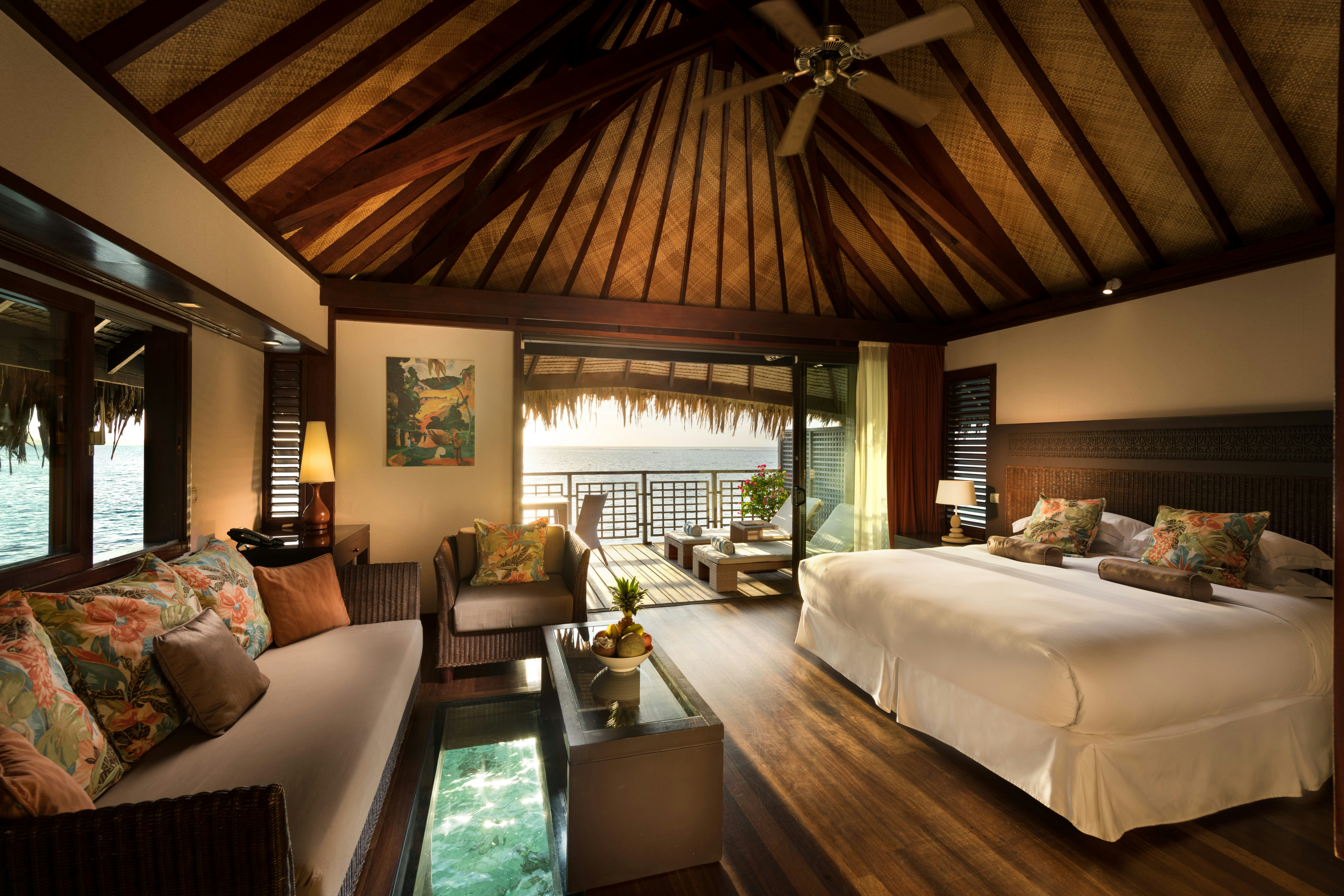 Overwater, Panoramic, King Bed