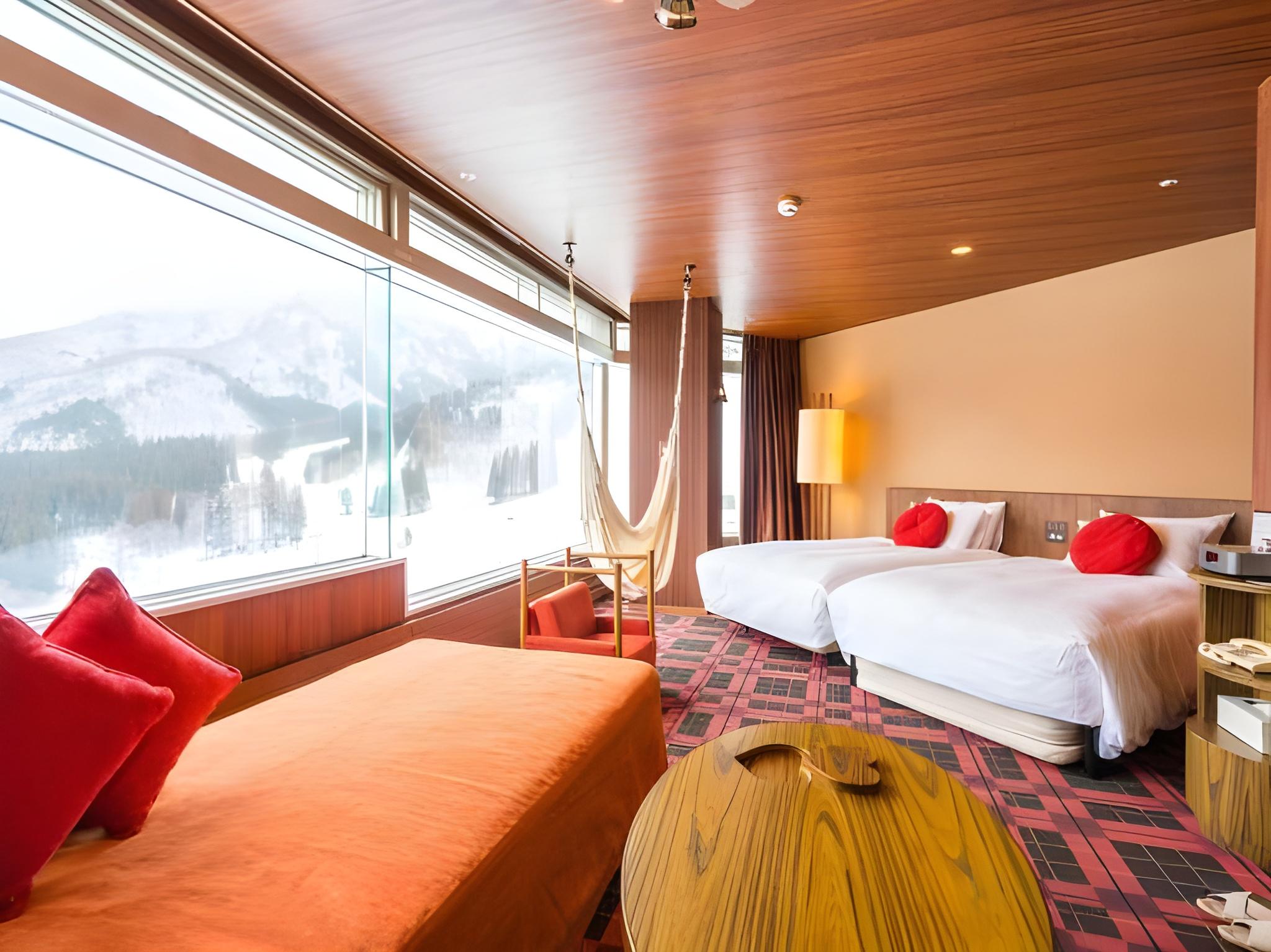 Club, Twin Beds, Slope View, 2 Sofa, Building 2
