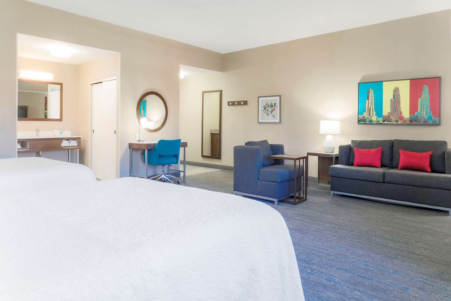 STUDIO, SUITE, 2 QUEEN BEDS, SOFA