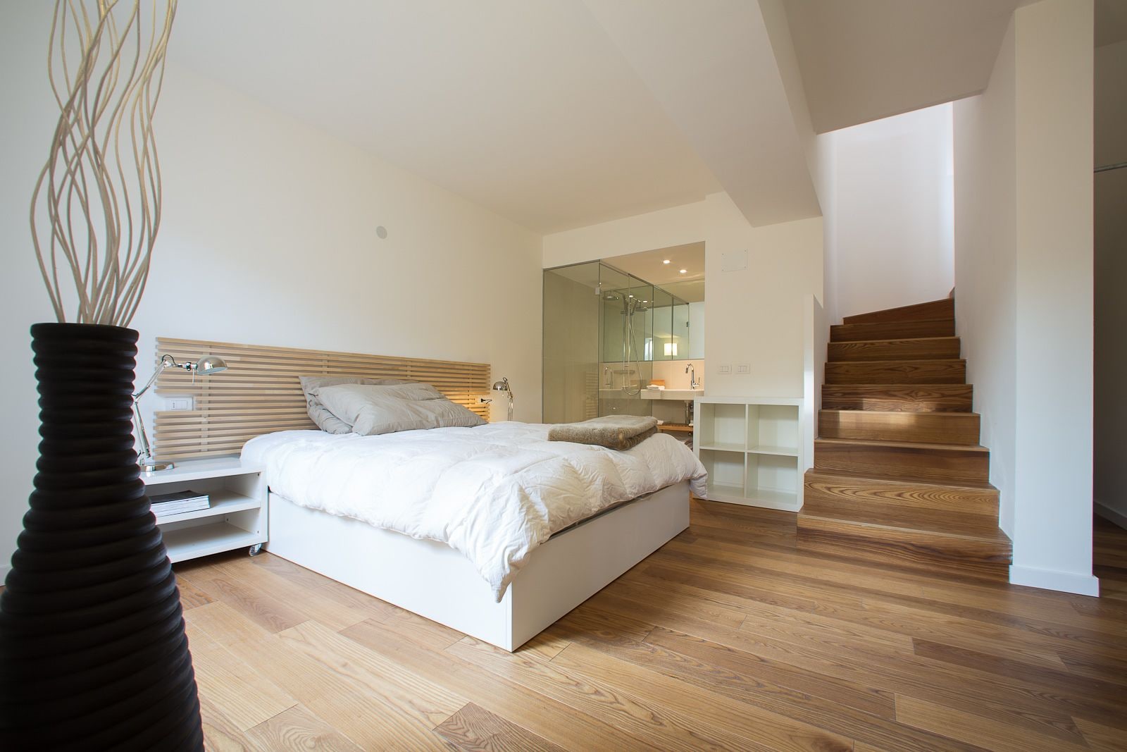 شقة بسرير كوين بغرفة نوم واحدة مع أريكة، Quercus Appartements 3/9