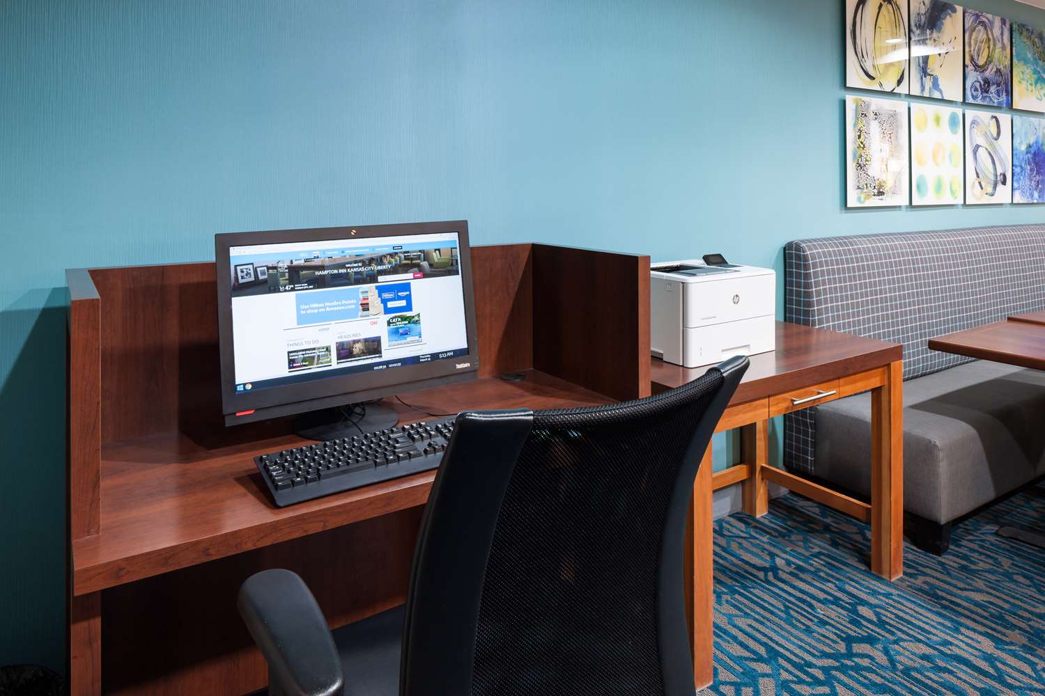 work area